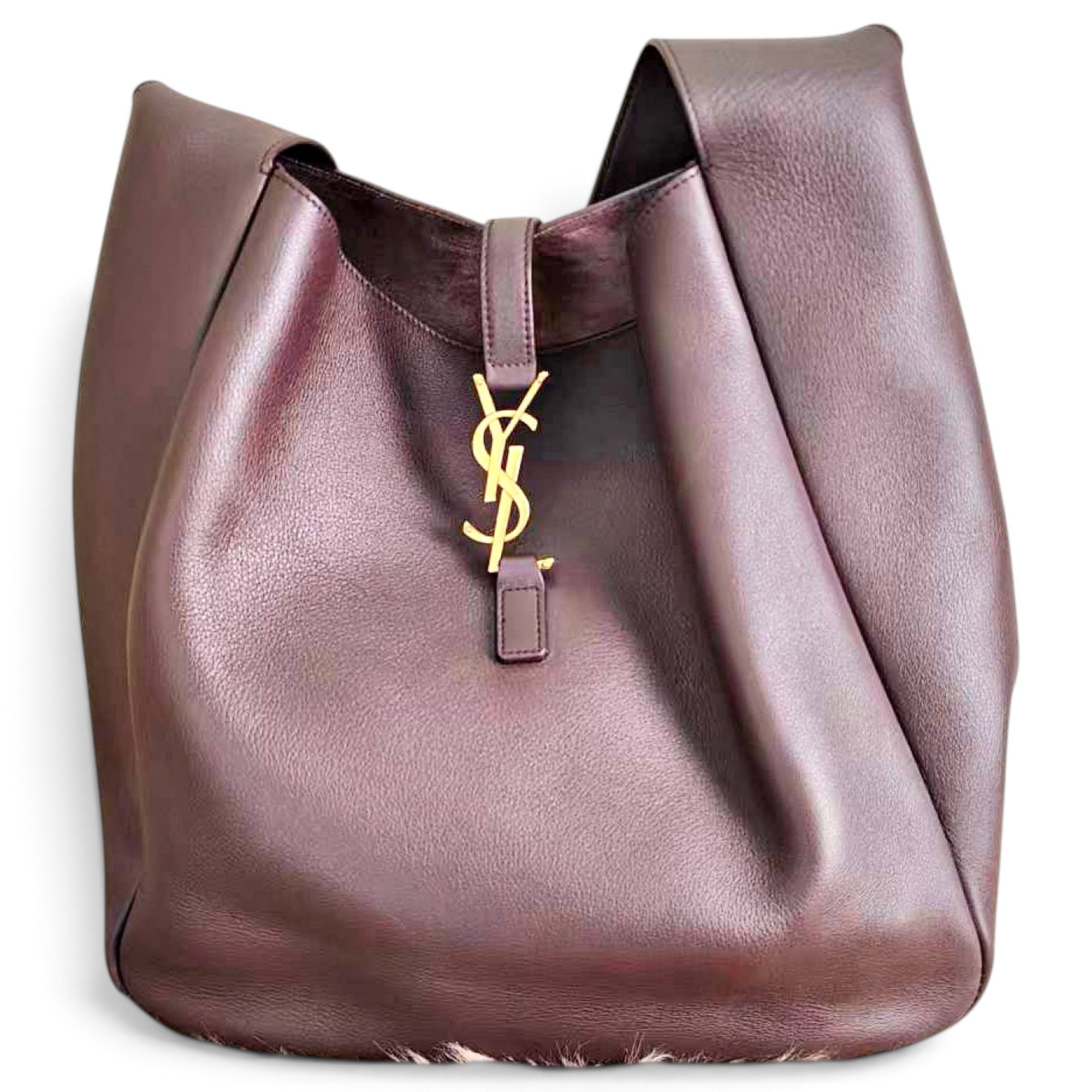 Saint Laurent Le 5 à 7 leather handbag