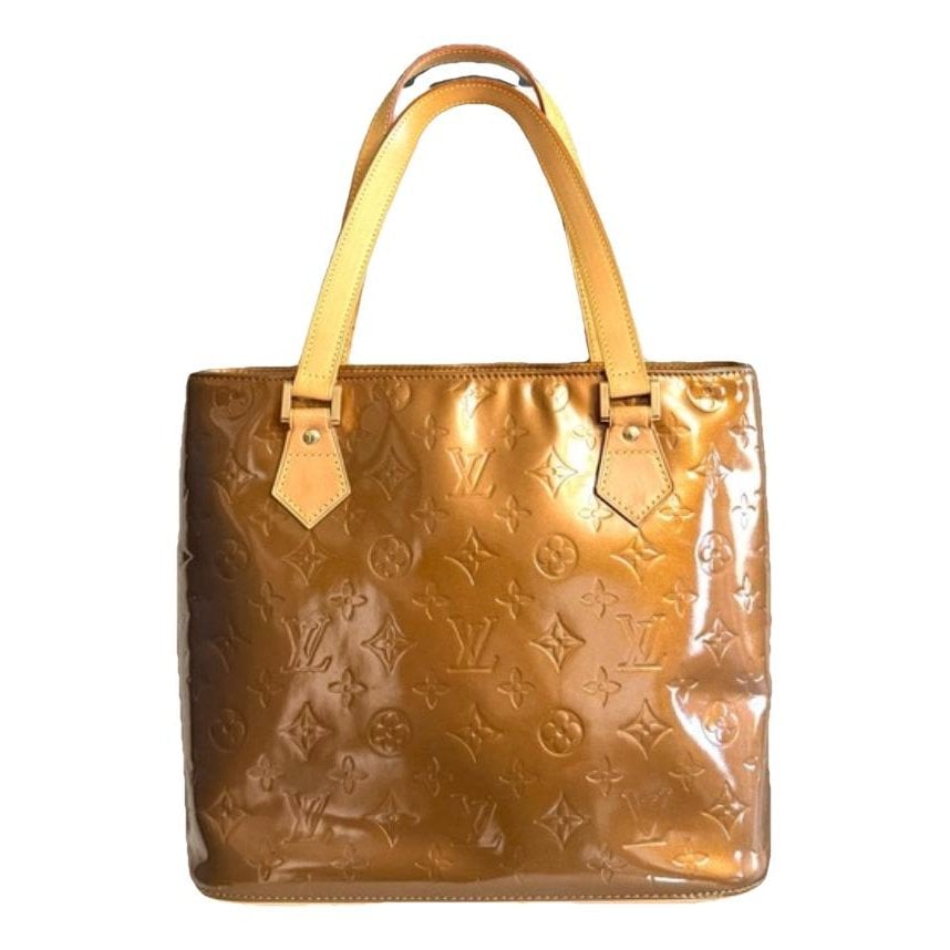 Houston patent leather tote