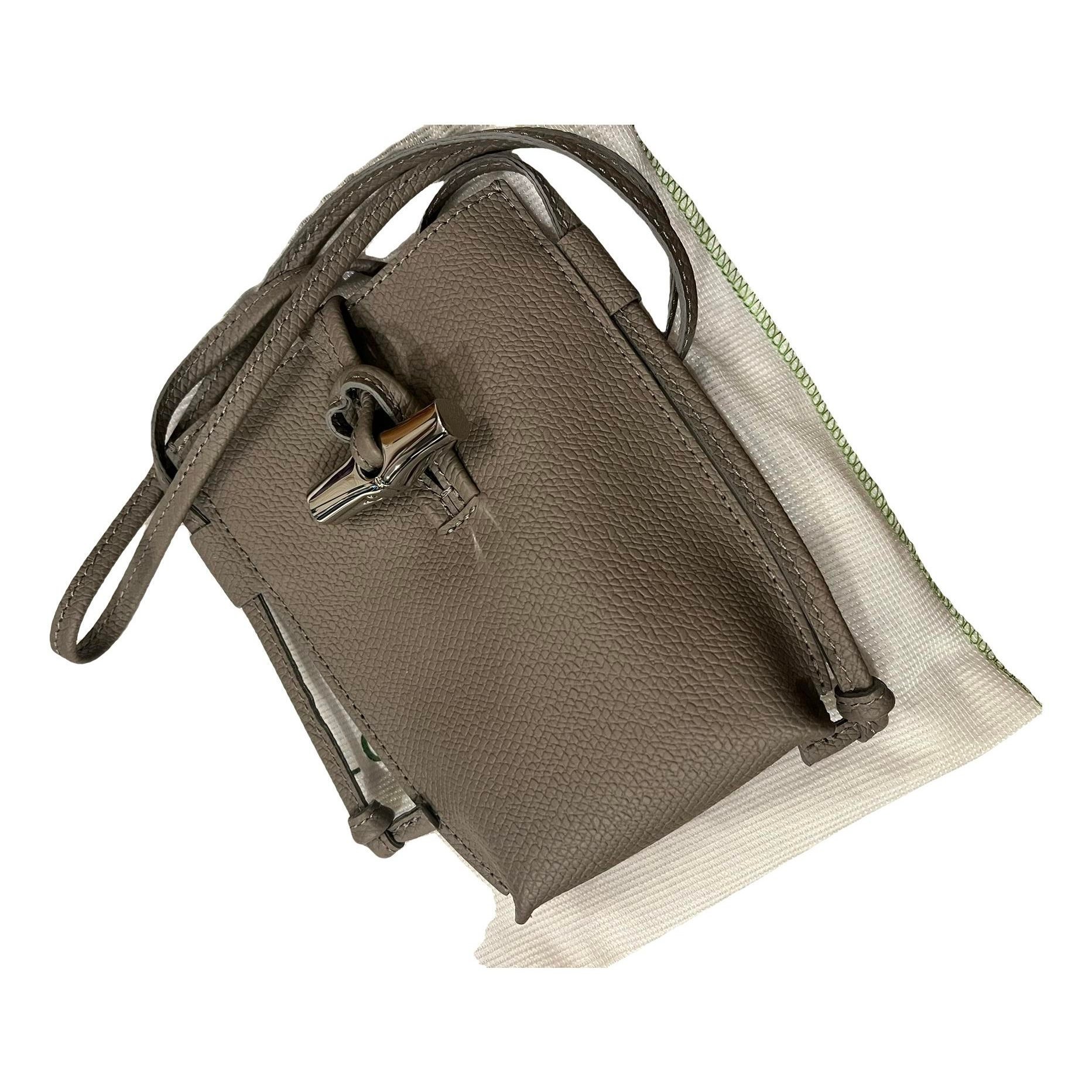 Leather crossbody bag