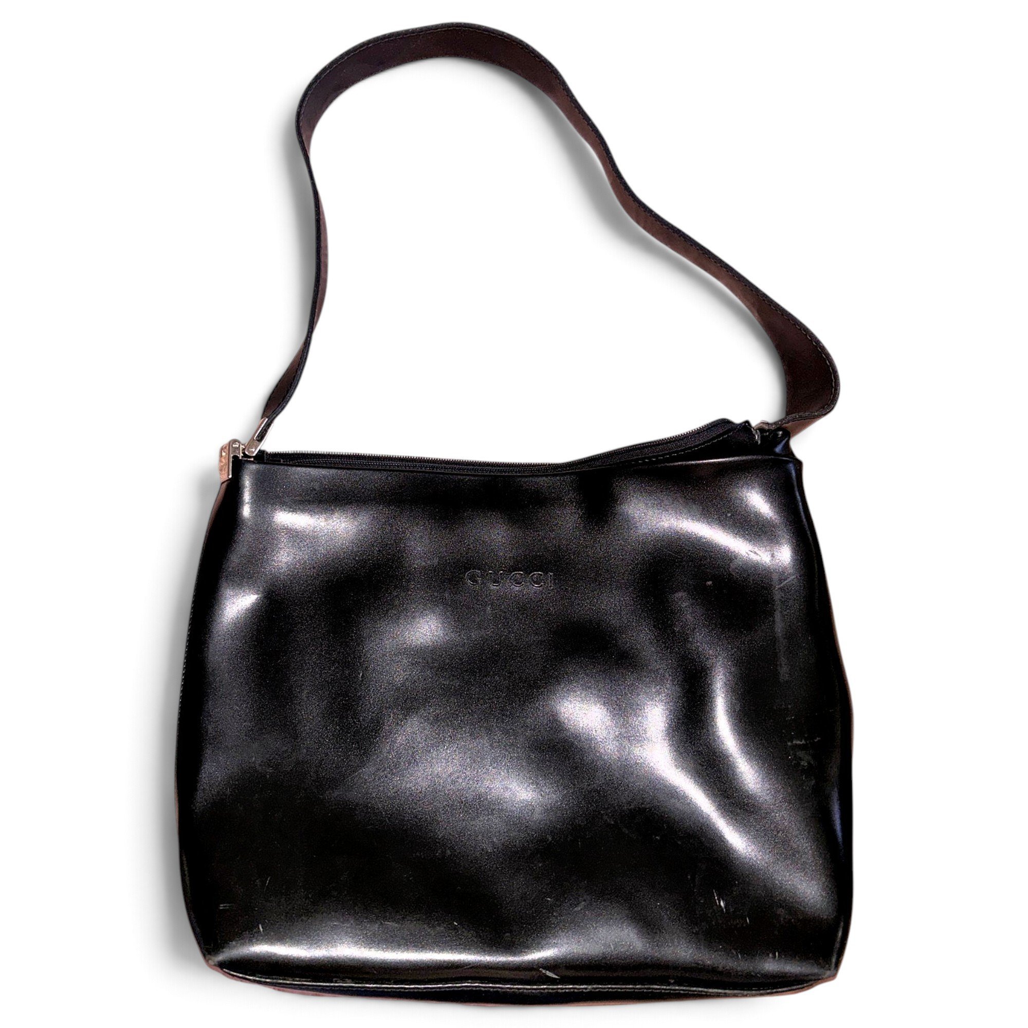 Leather handbag