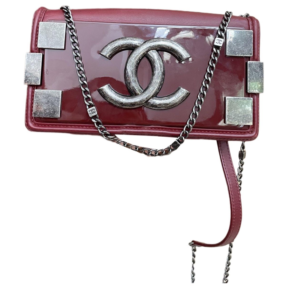 Boy leather crossbody bag