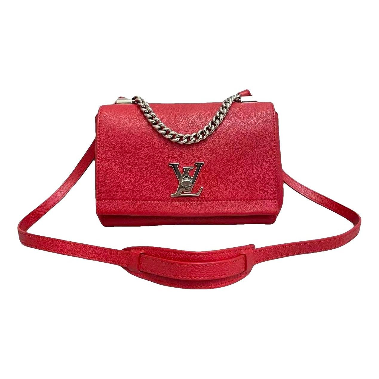 Louis Vuitton Lockme leather handbag