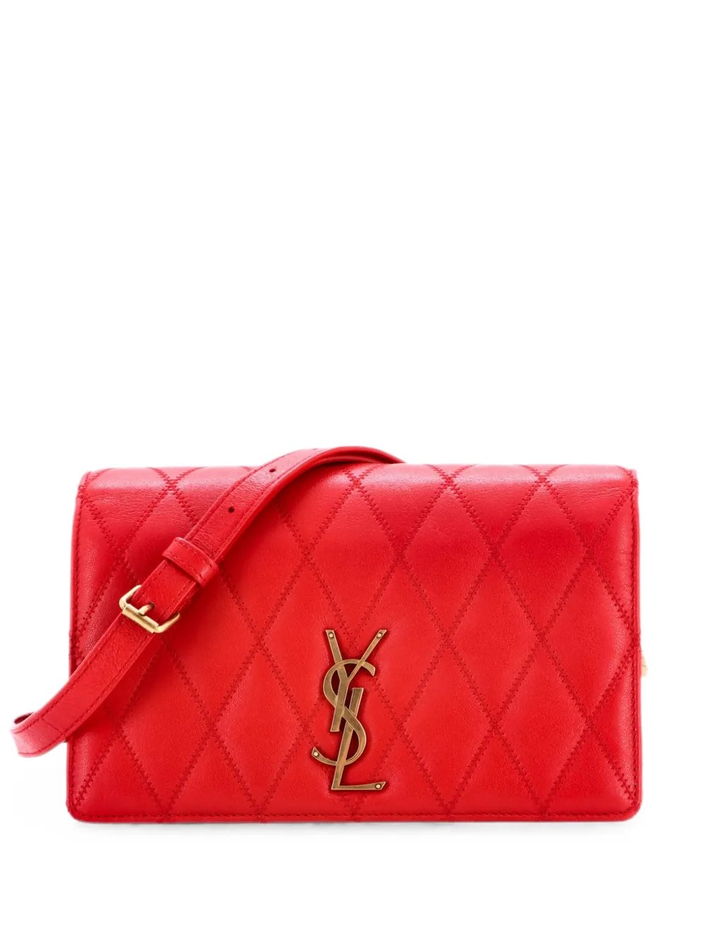 Angie Chain Shoulder Bag Quilted Leather Small crossbody bag
