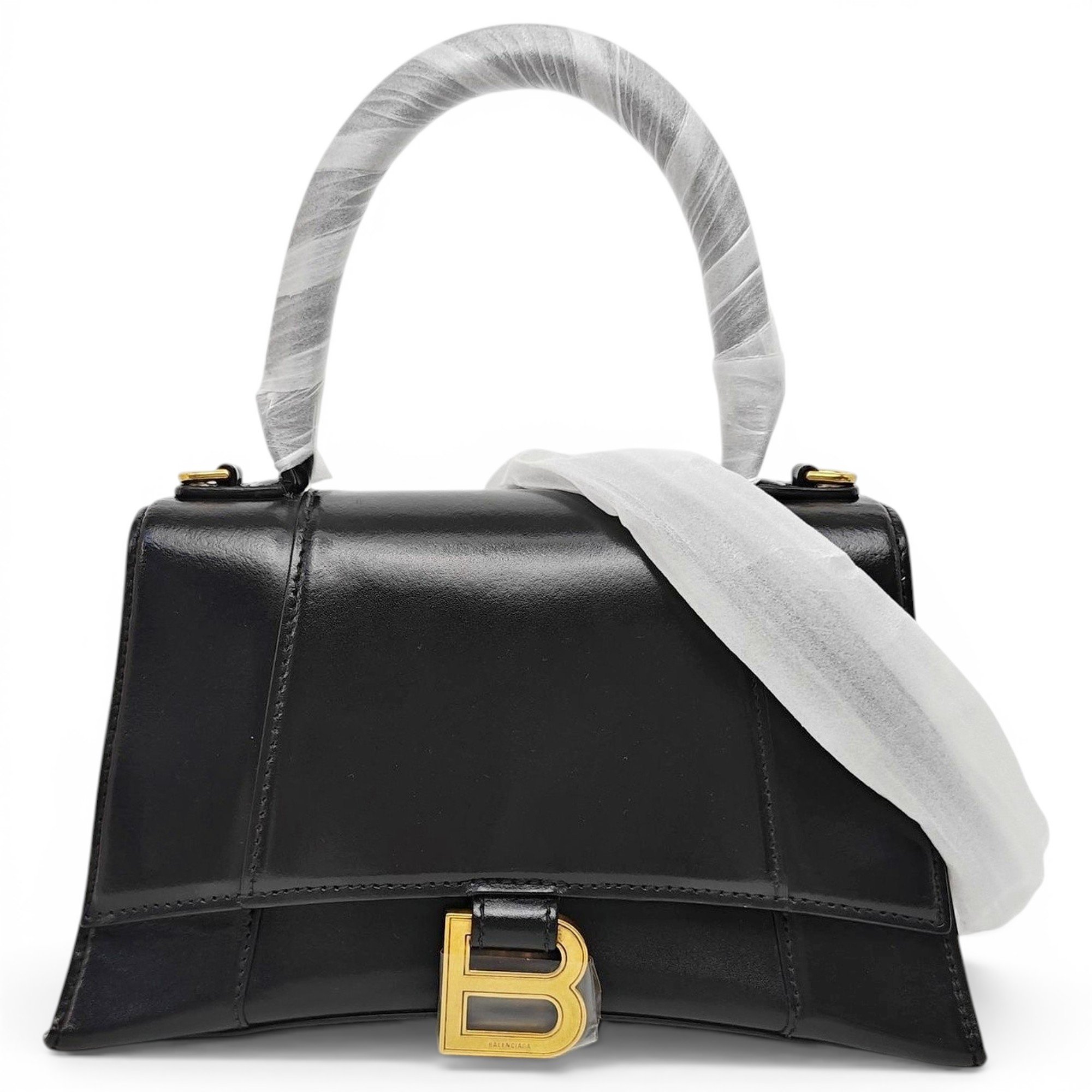 Balenciaga Hourglass leather handbag