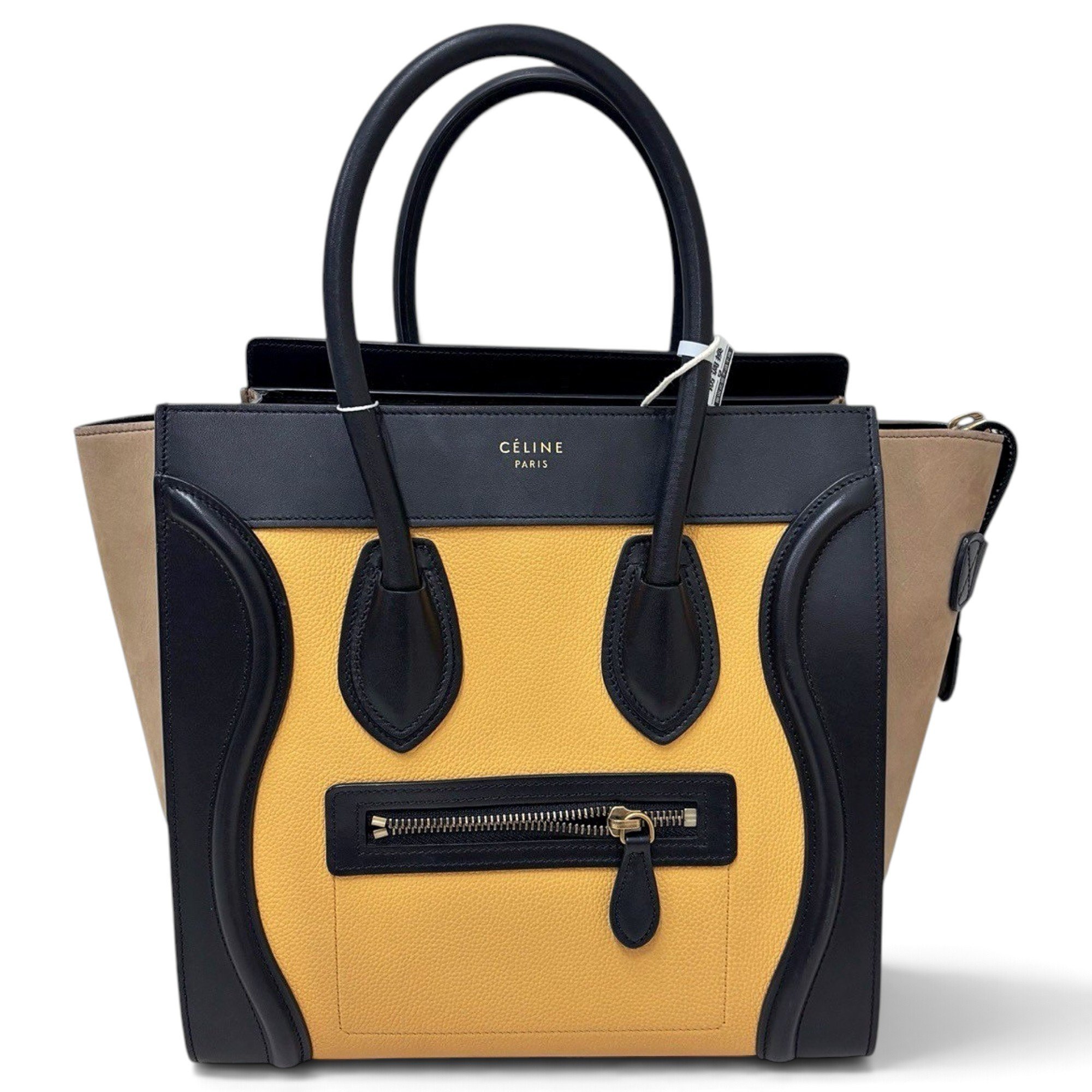 Luggage leather handbag