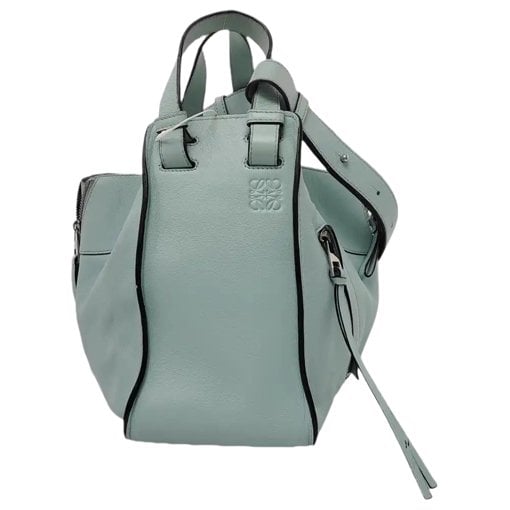 Hammock leather handbag