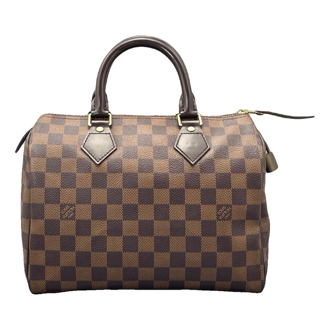 Speedy leather handbag