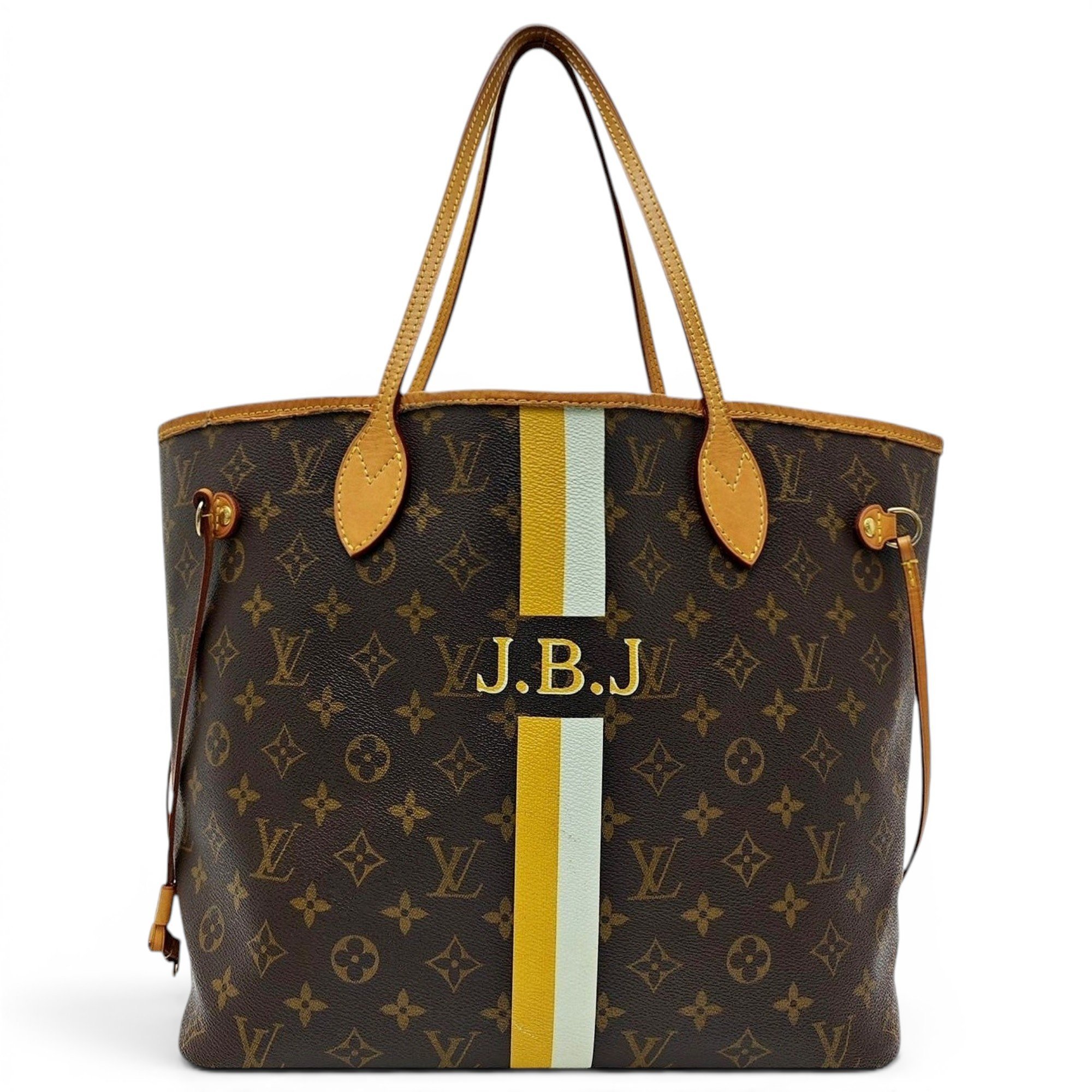 Neverfull leather handbag