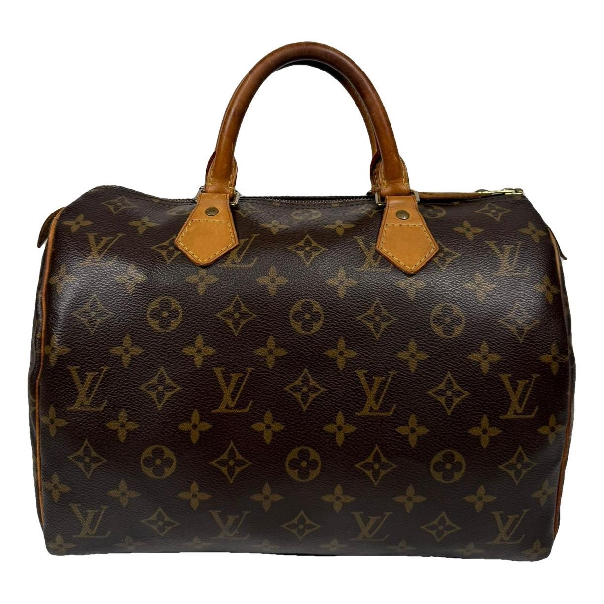 Louis Vuitton Speedy leather handbag