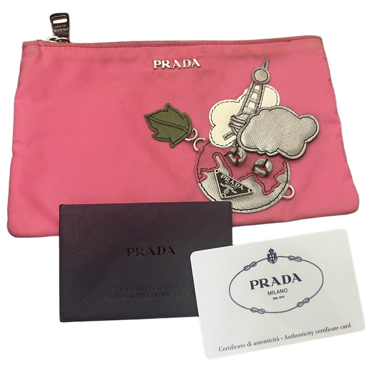 Linen handbag
