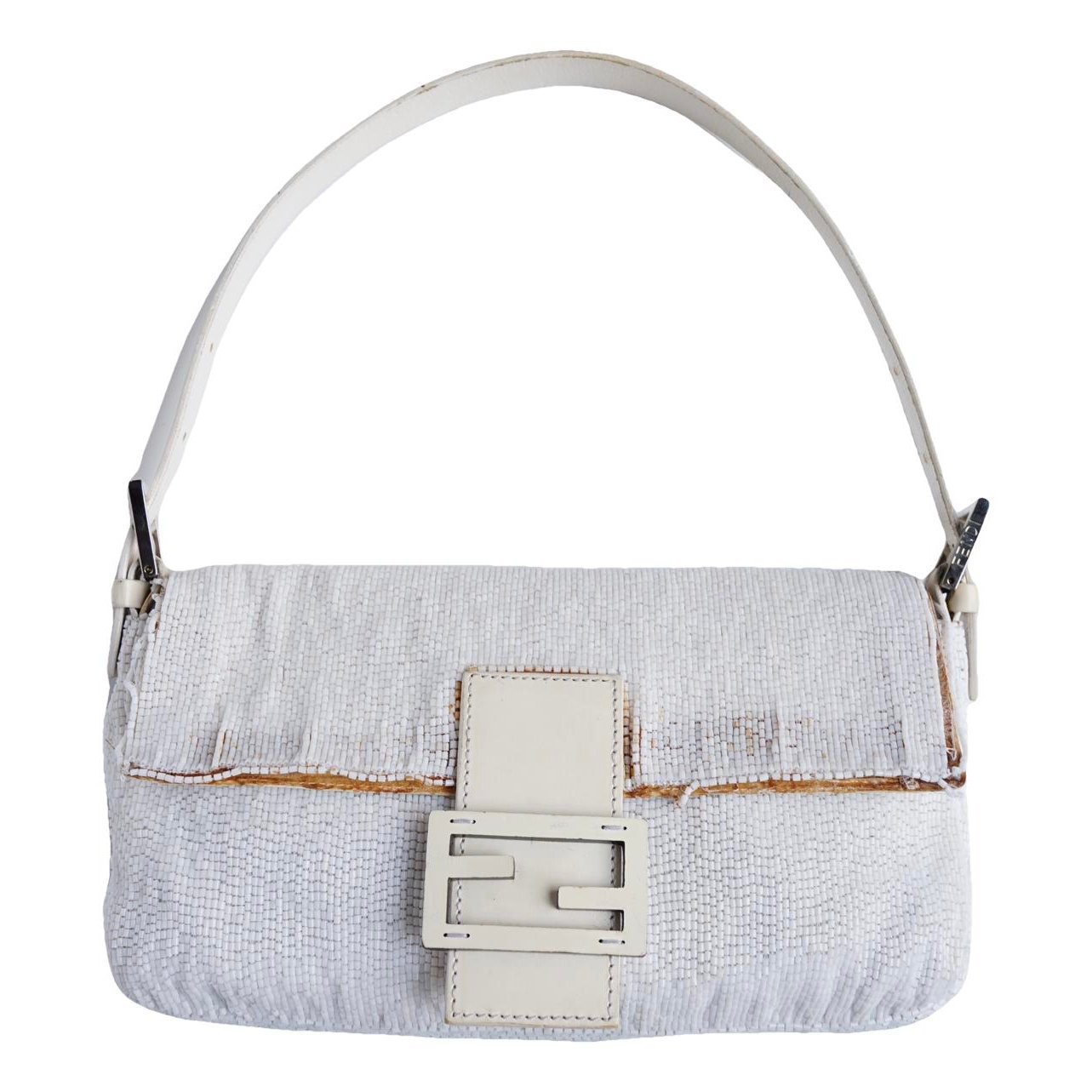 Baguette glitter handbag