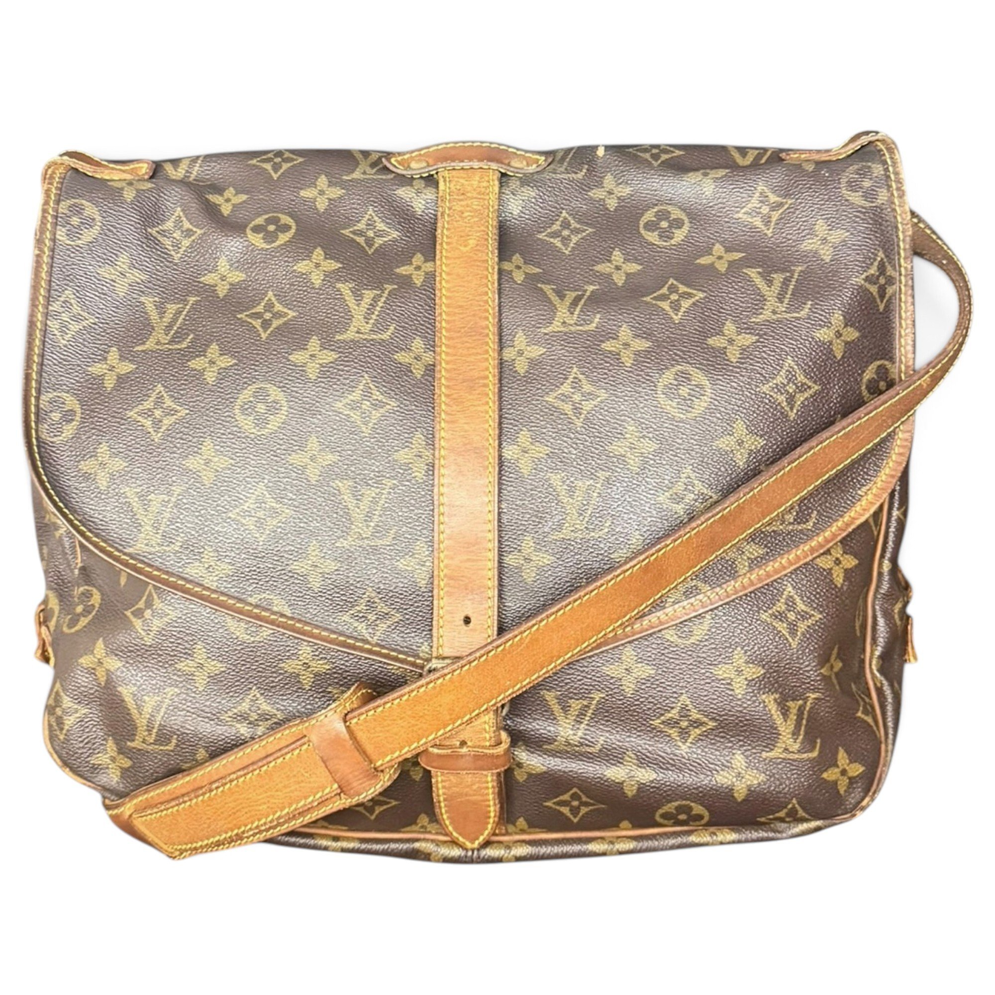 Louis Vuitton Saumur leather crossbody bag
