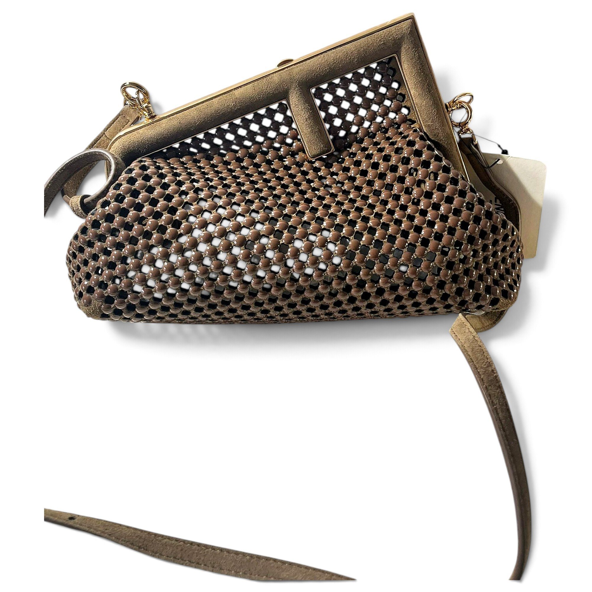 First leather crossbody bag