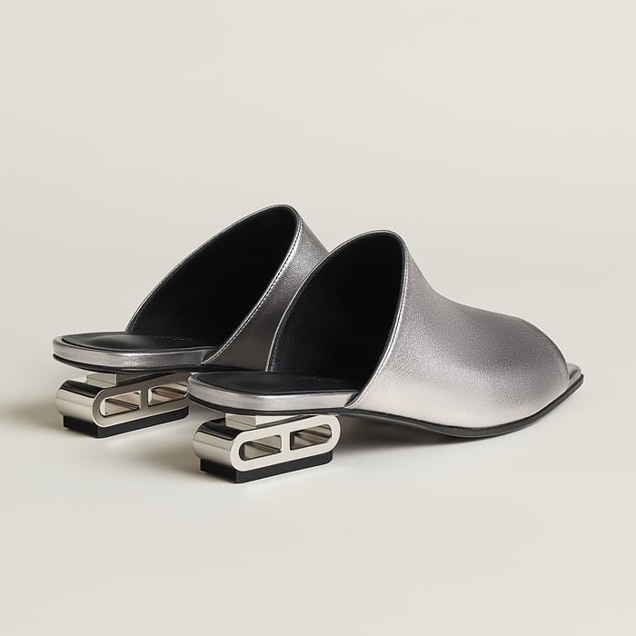 Gris Argenté Vieilli Idole Sandal