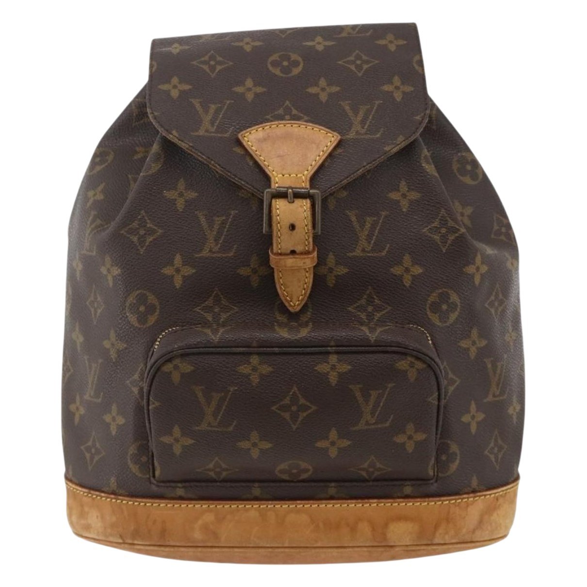 Montsouris leather backpack