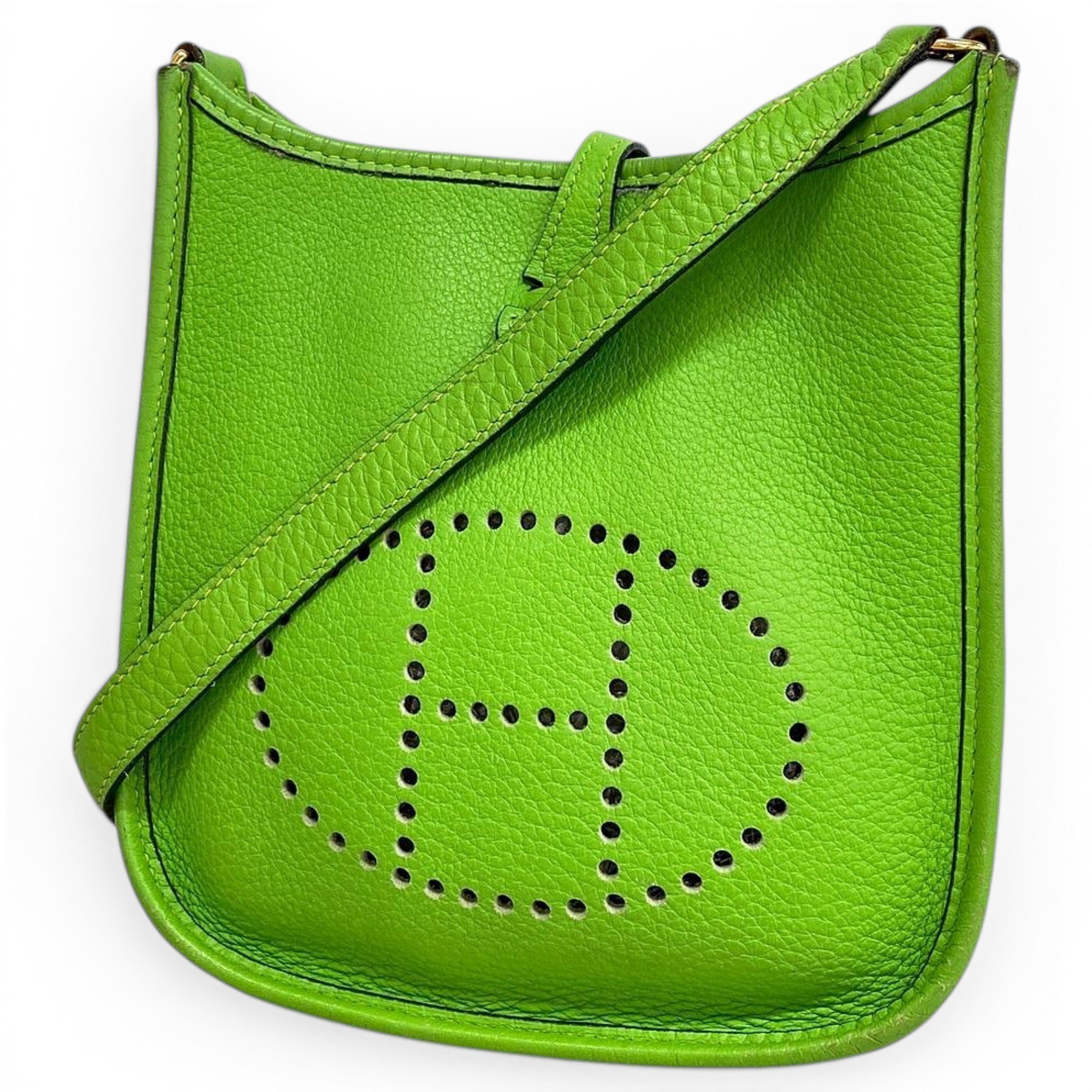 Evelyne leather handbag