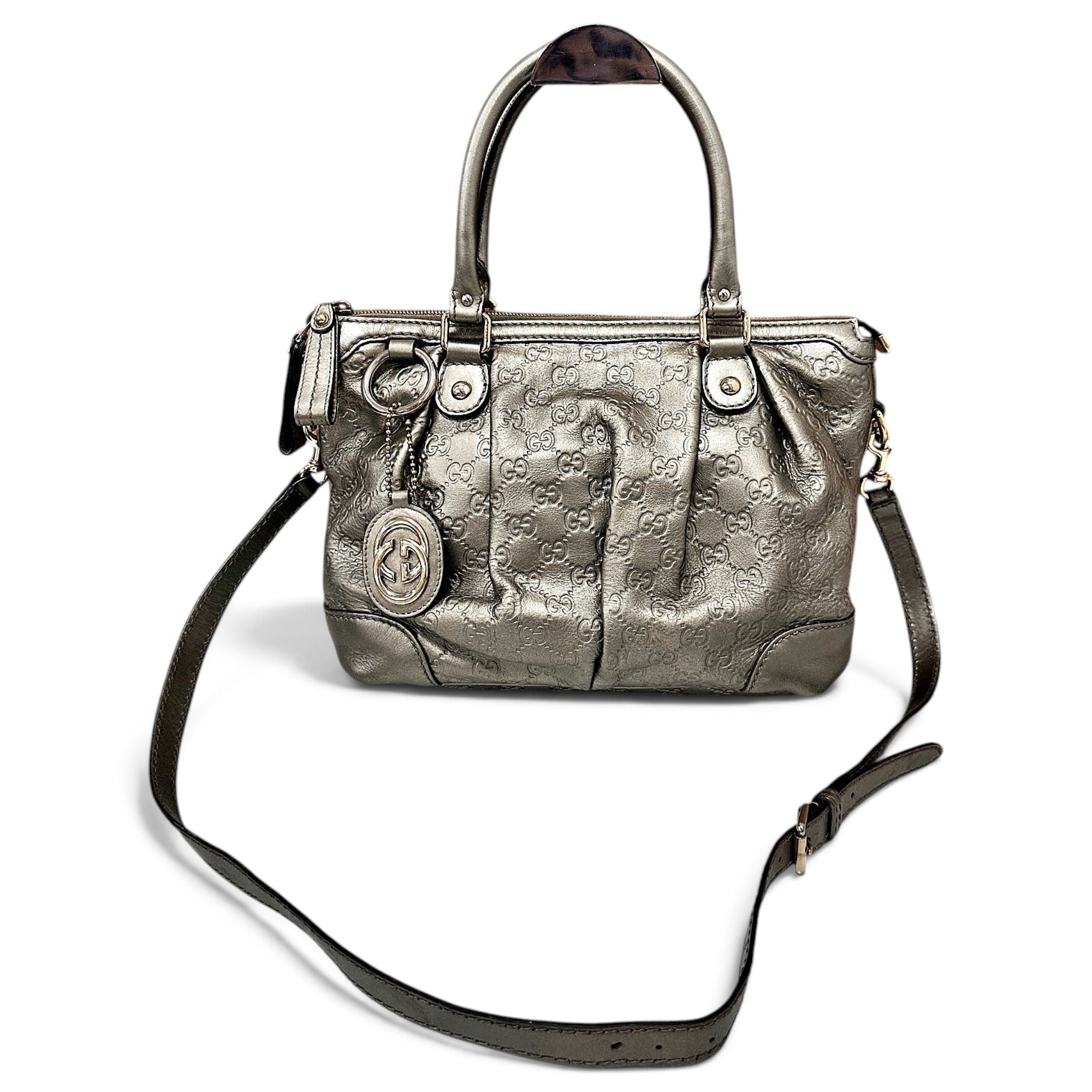 Leather handbag