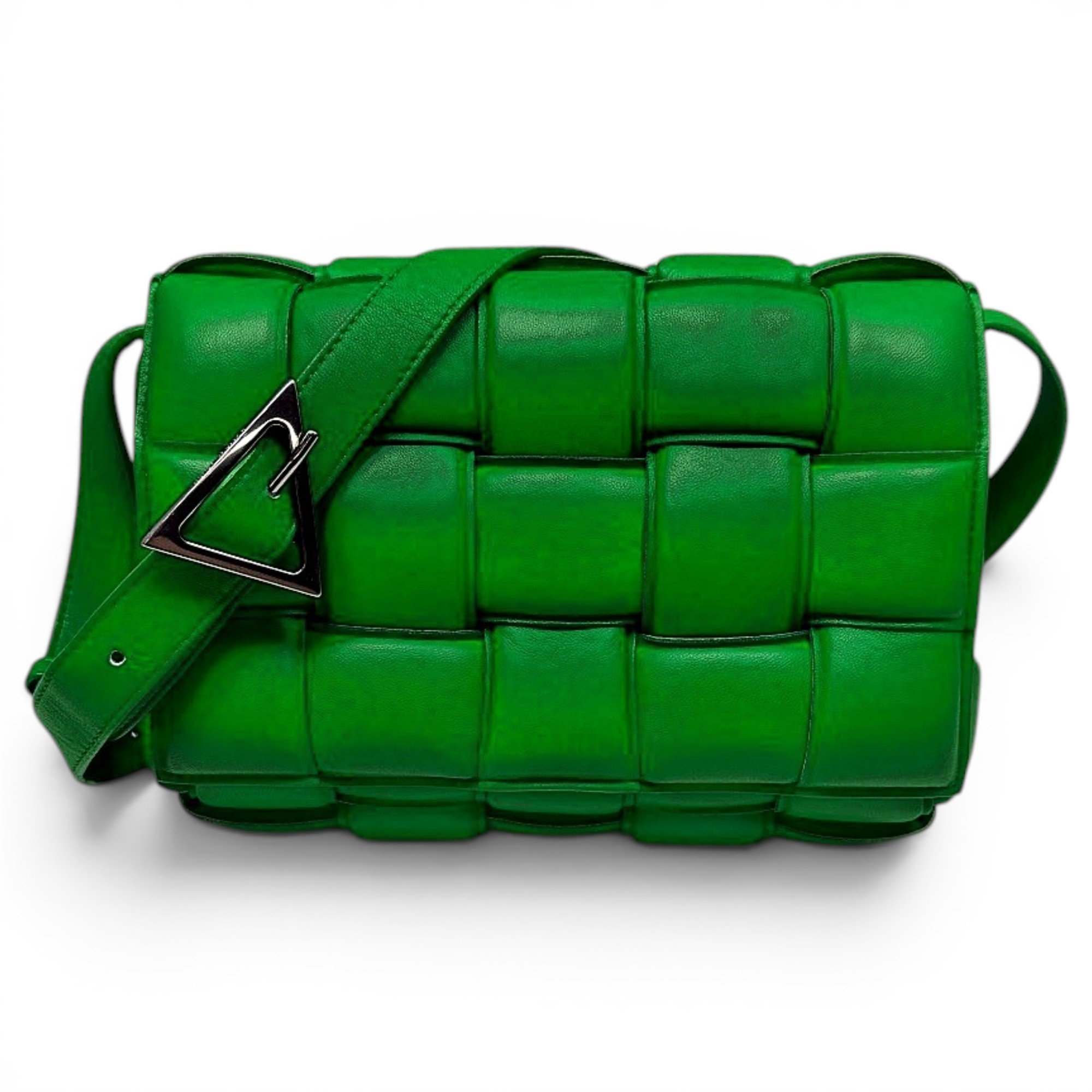 Cassette Padded leather handbag