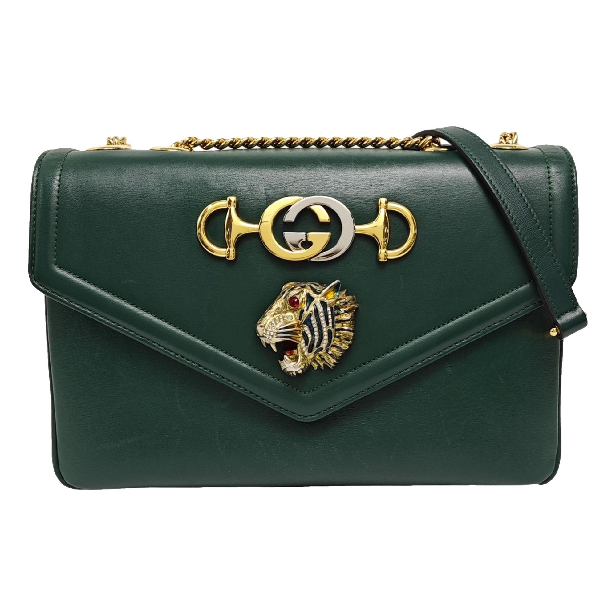 Rajah leather handbag