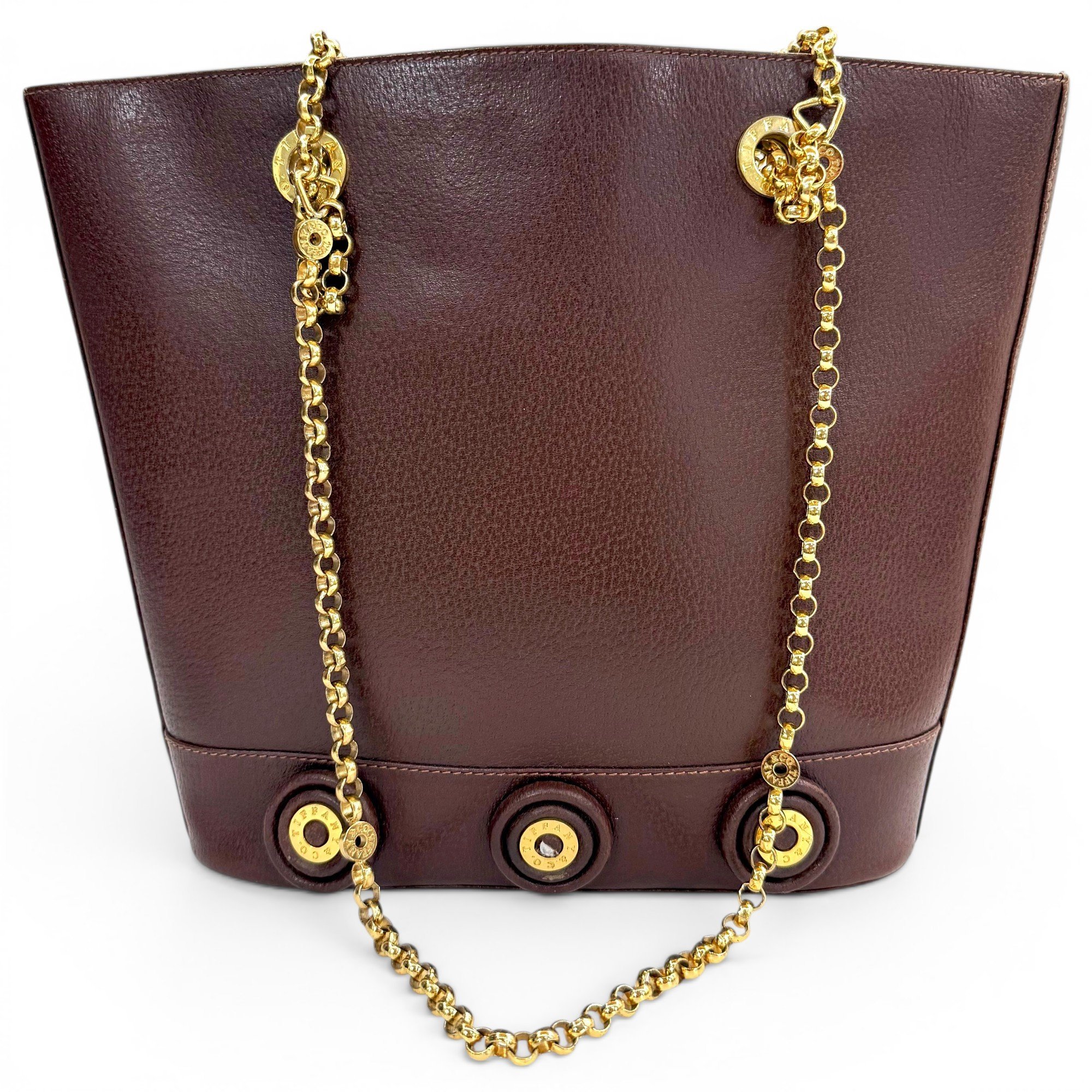 Leather handbag