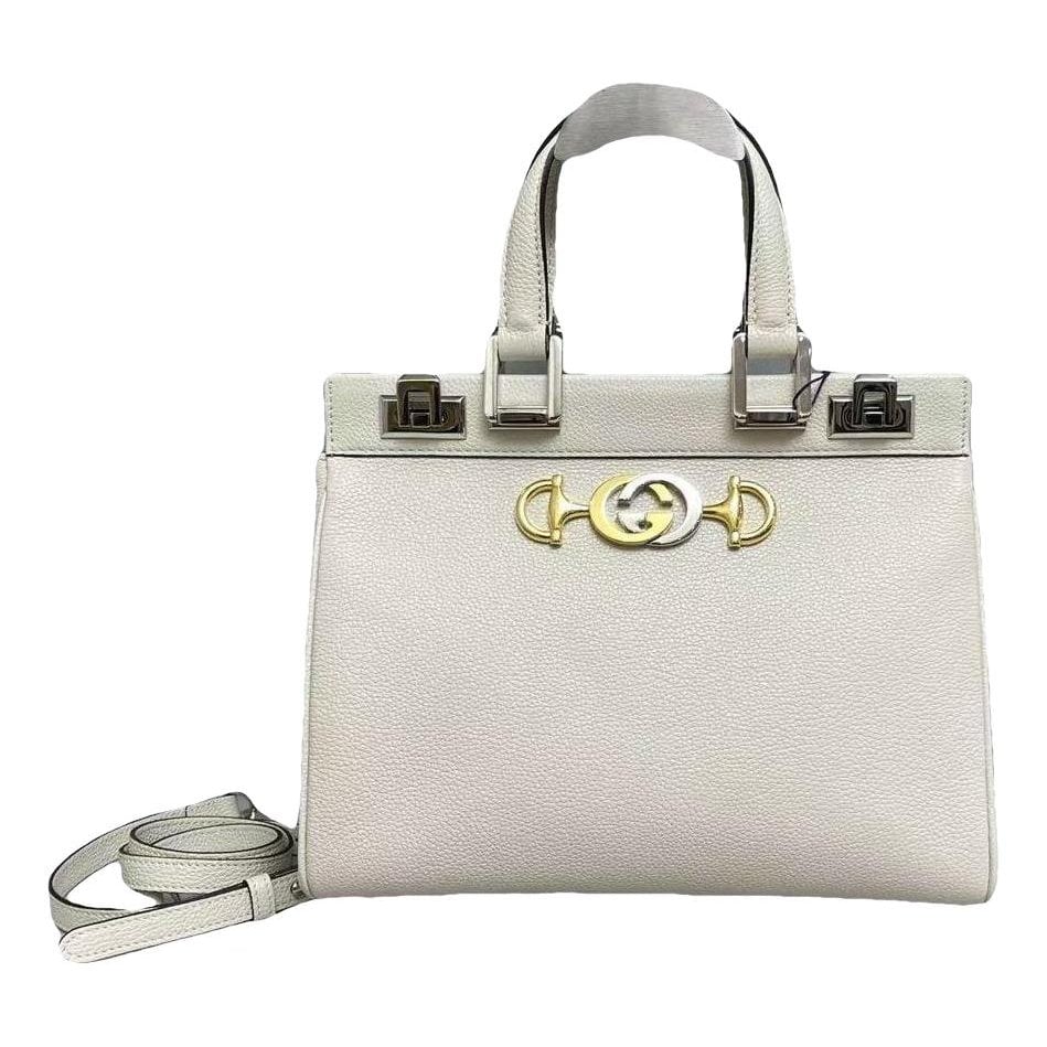 Zumi leather handbag