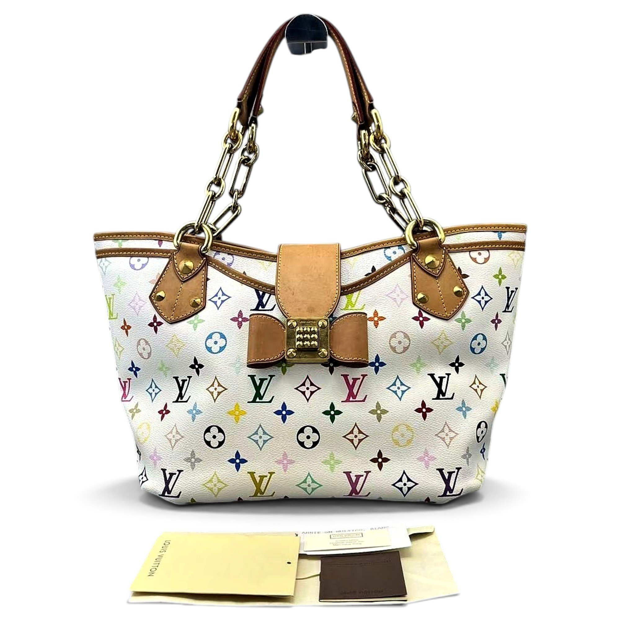 Annie leather tote