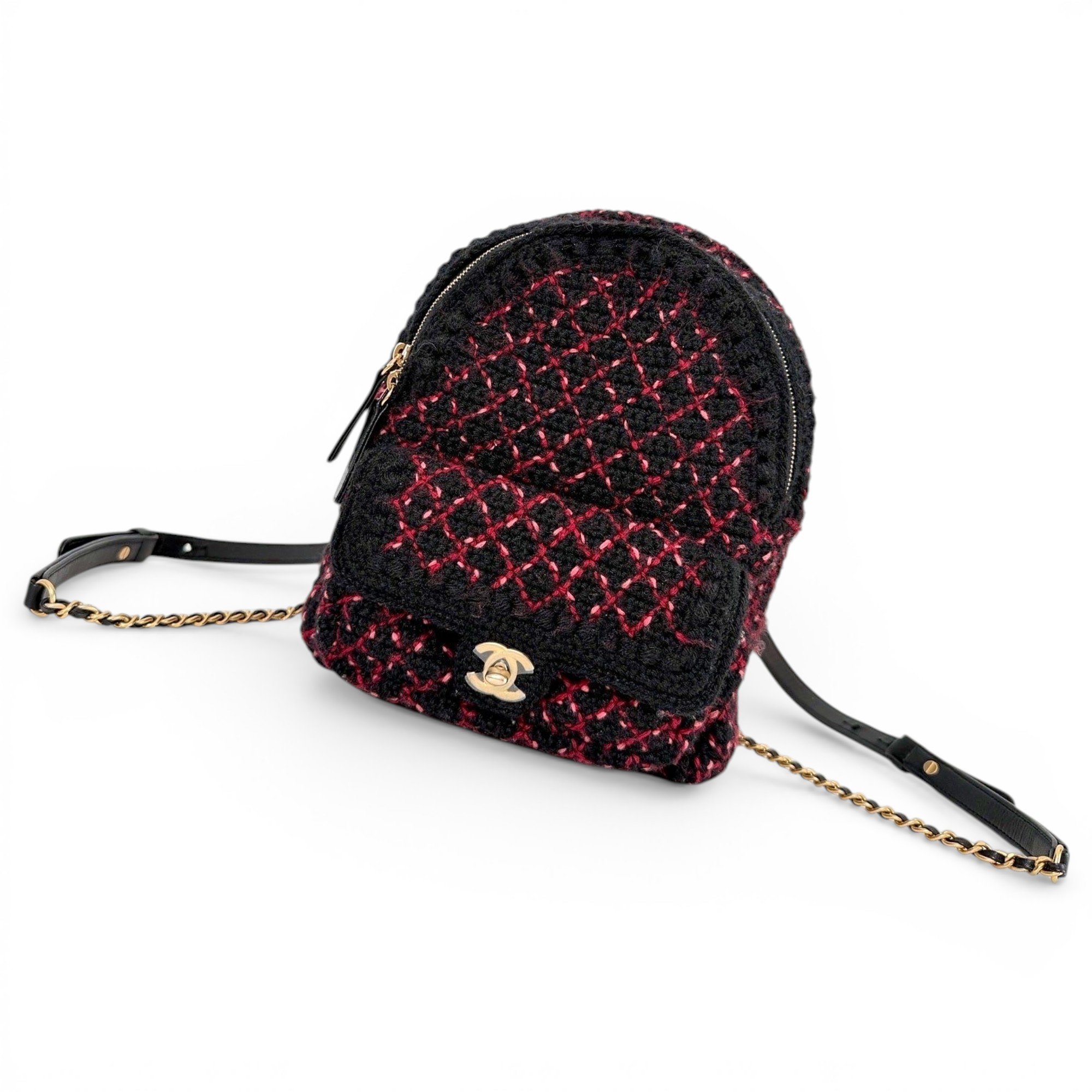 Tweed backpack
