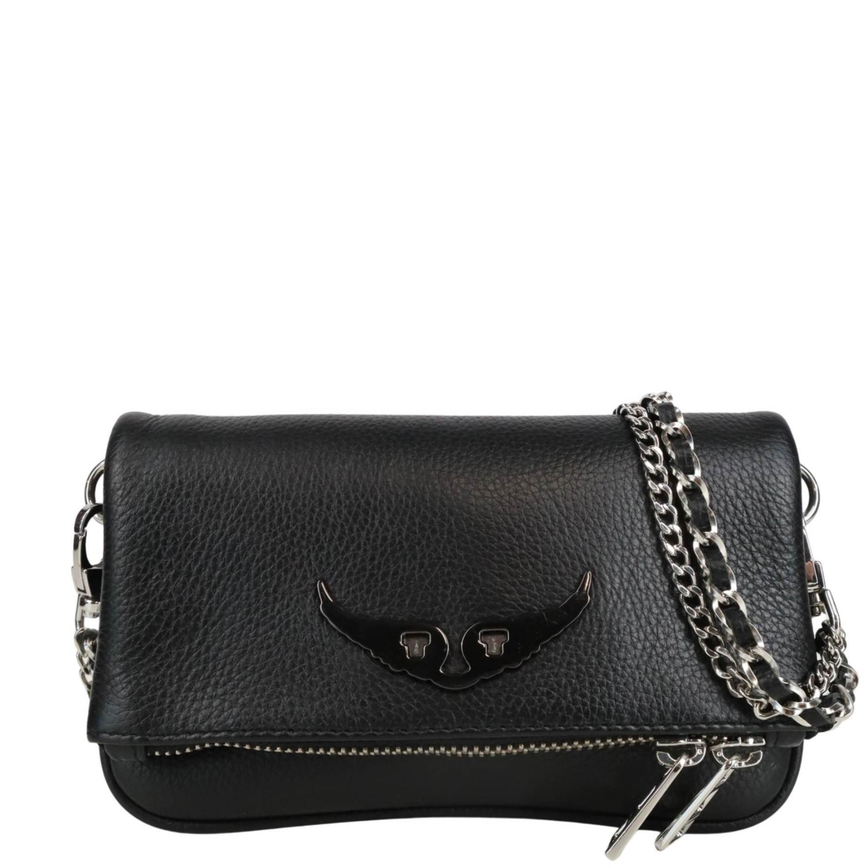 Leather crossbody bag