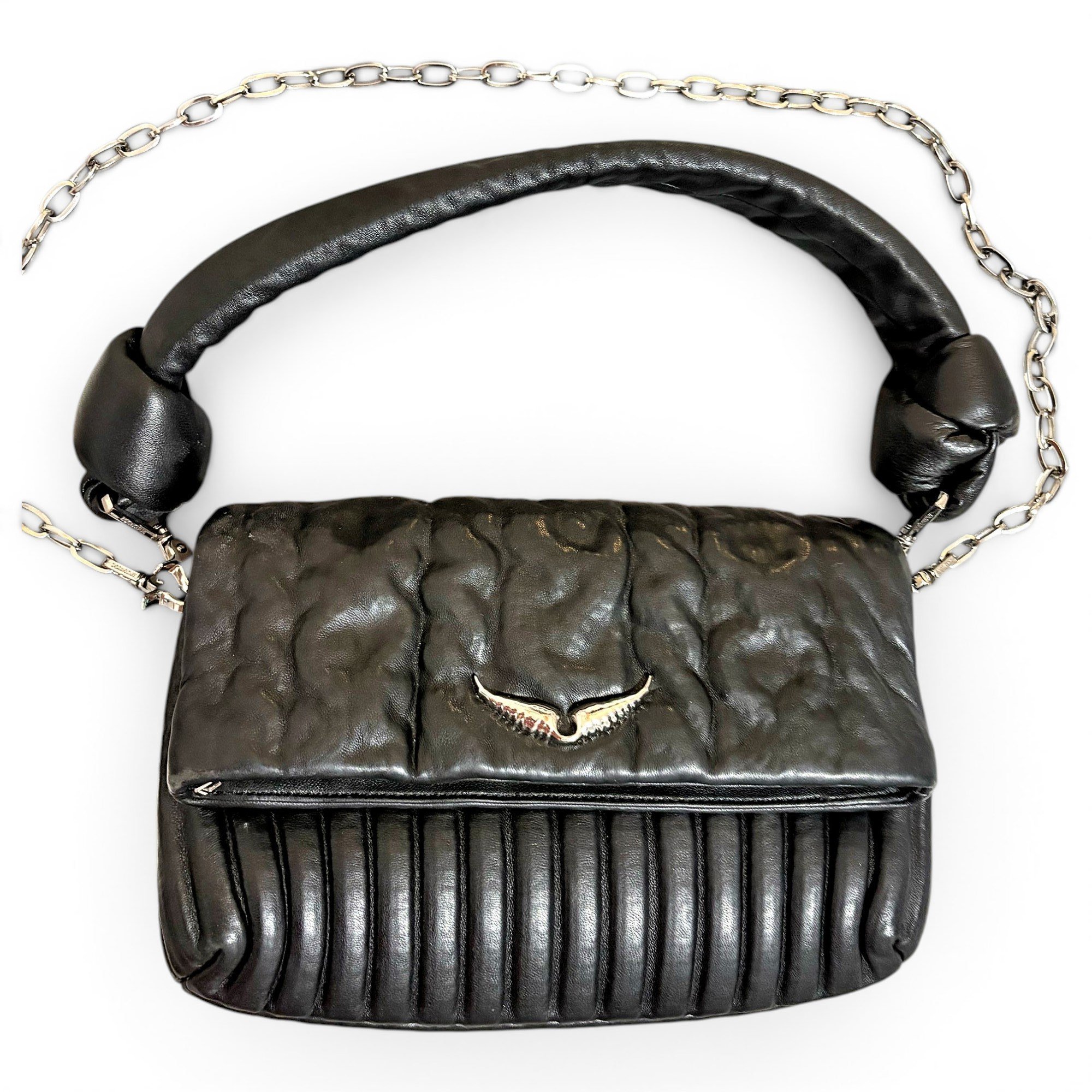 Rock leather handbag