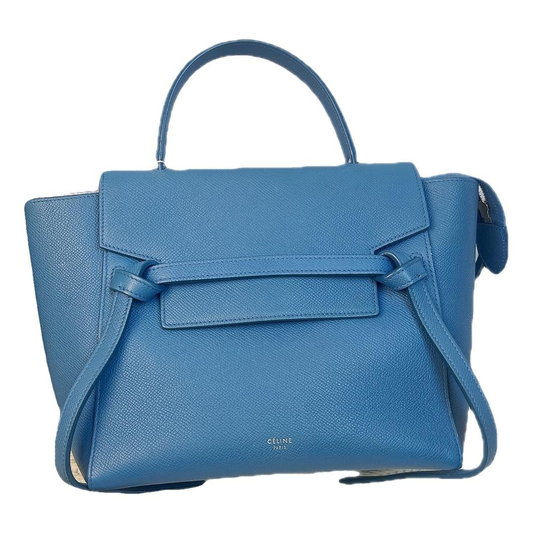 Belt leather handbag