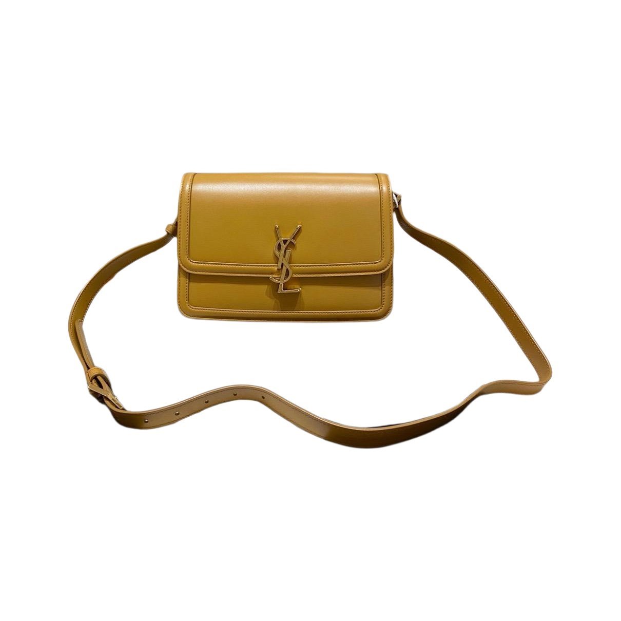 Solférino leather handbag