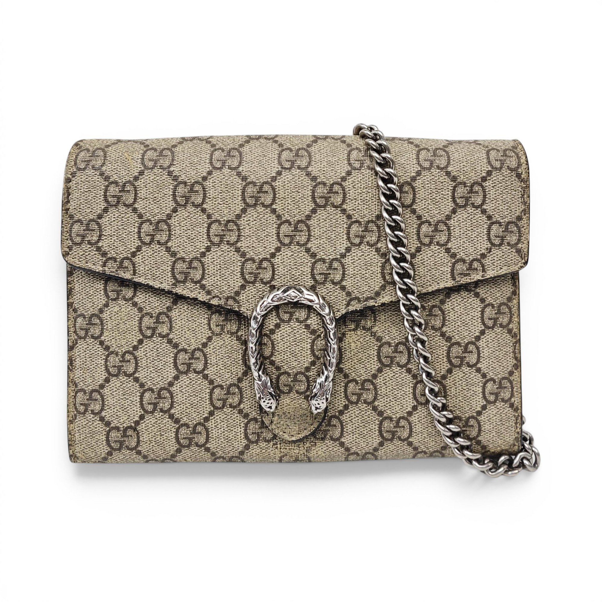 Dionysus Chain Wallet leather handbag