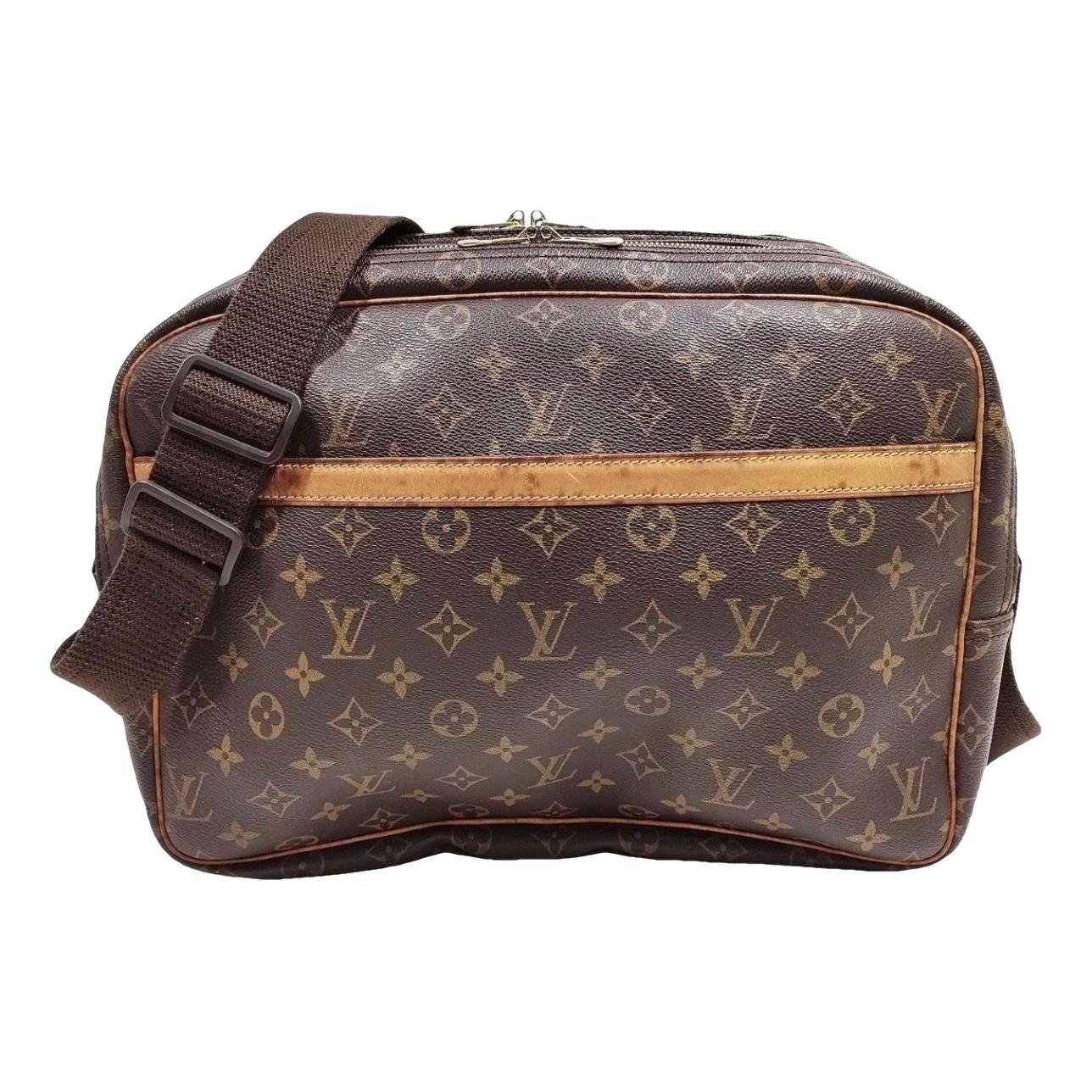 Reporter leather crossbody bag