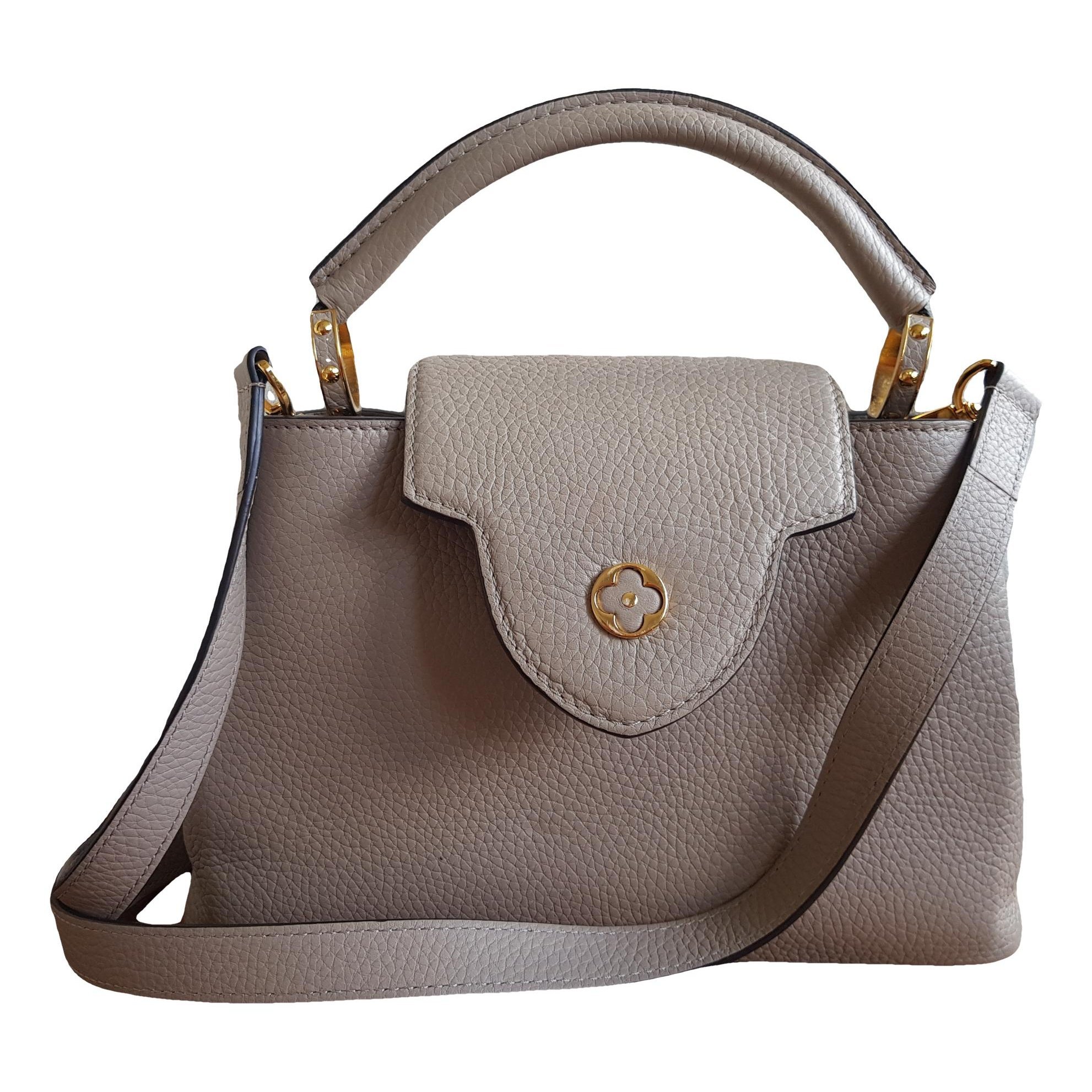 Capucines leather handbag