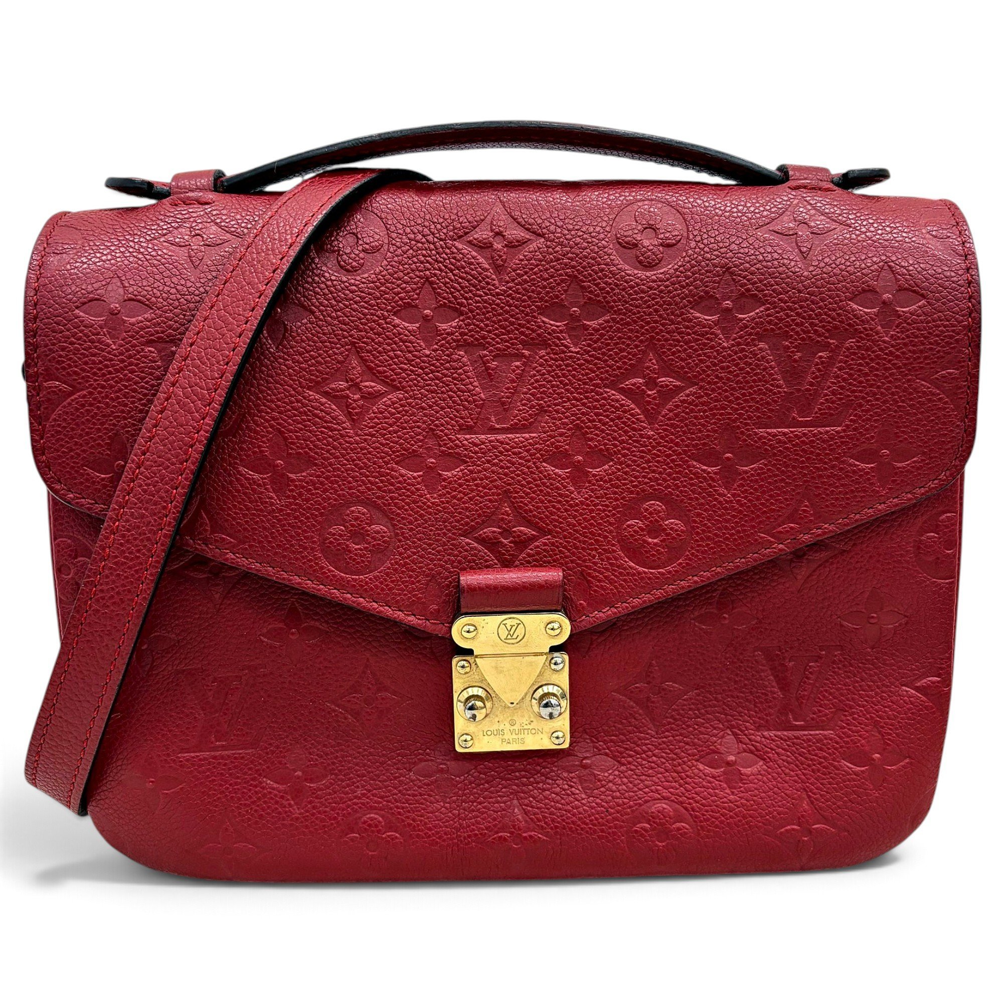 Metis leather handbag