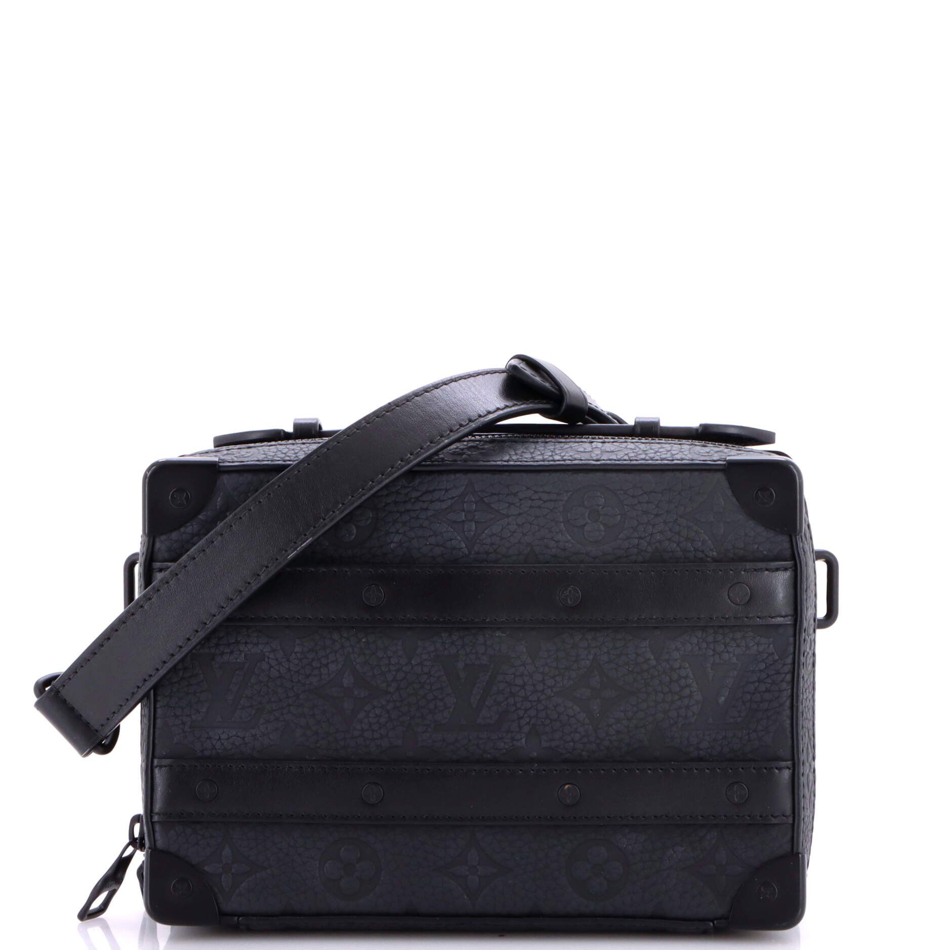 Handle Soft Trunk Bag Monogram Taurillon Leather