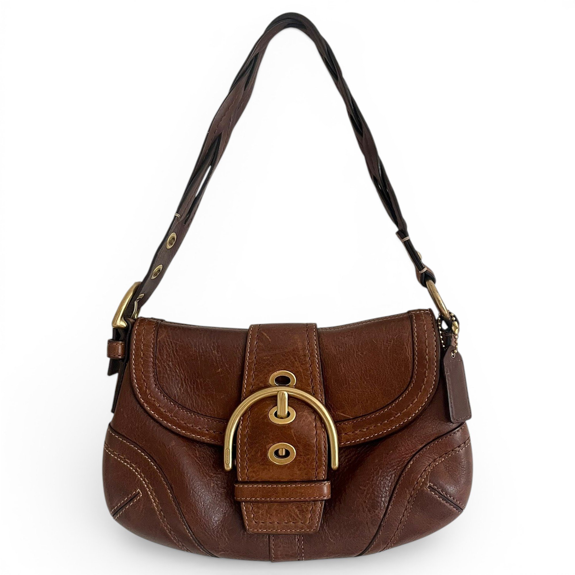 Leather handbag