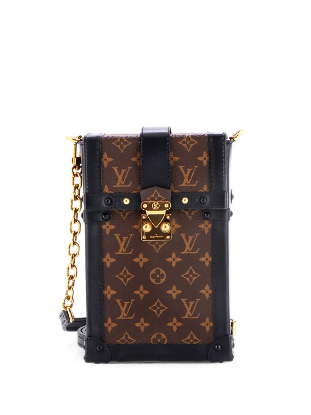 Vertical Trunk Pochette Monogram Canvas crossbody bag