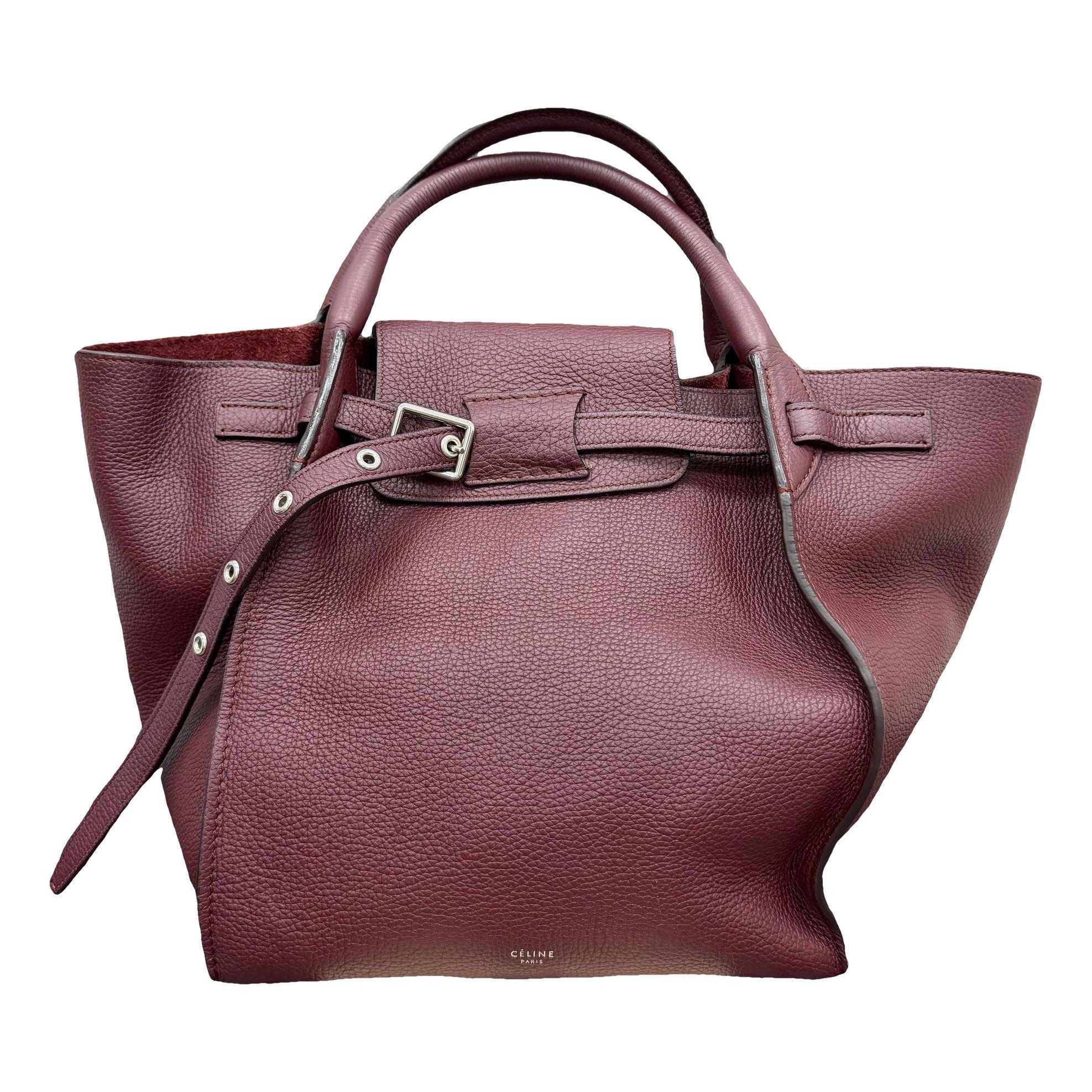 Big Bag leather handbag