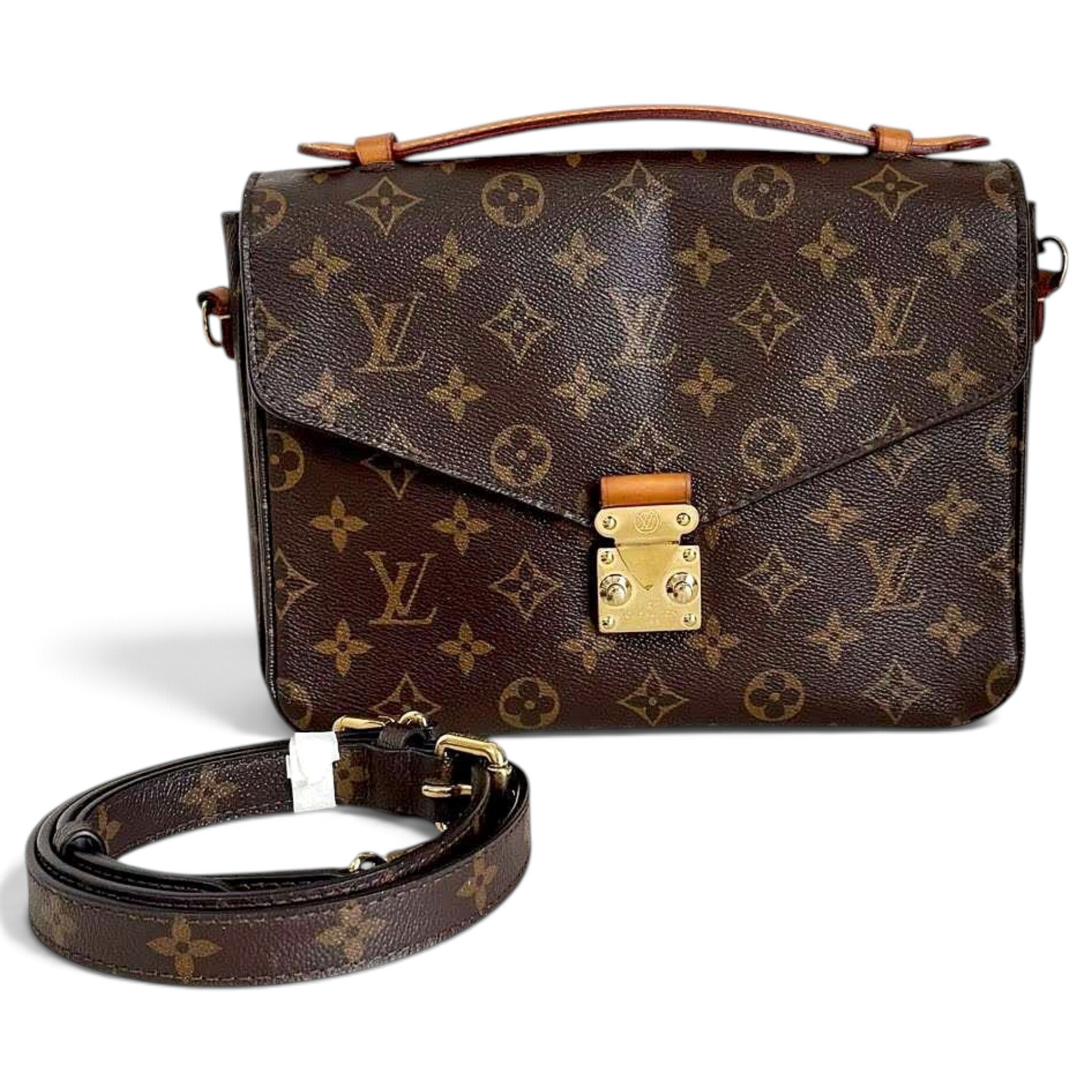 Metis leather handbag
