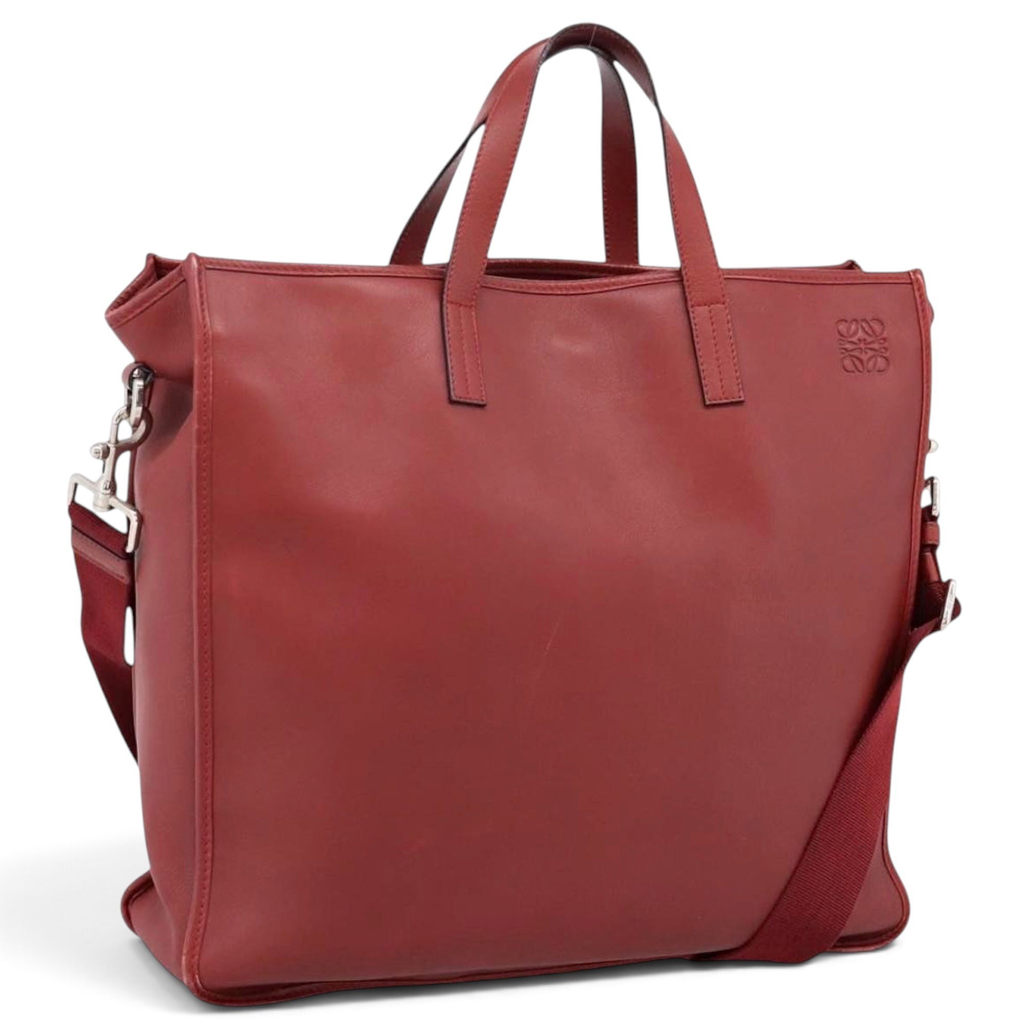 Leather handbag
