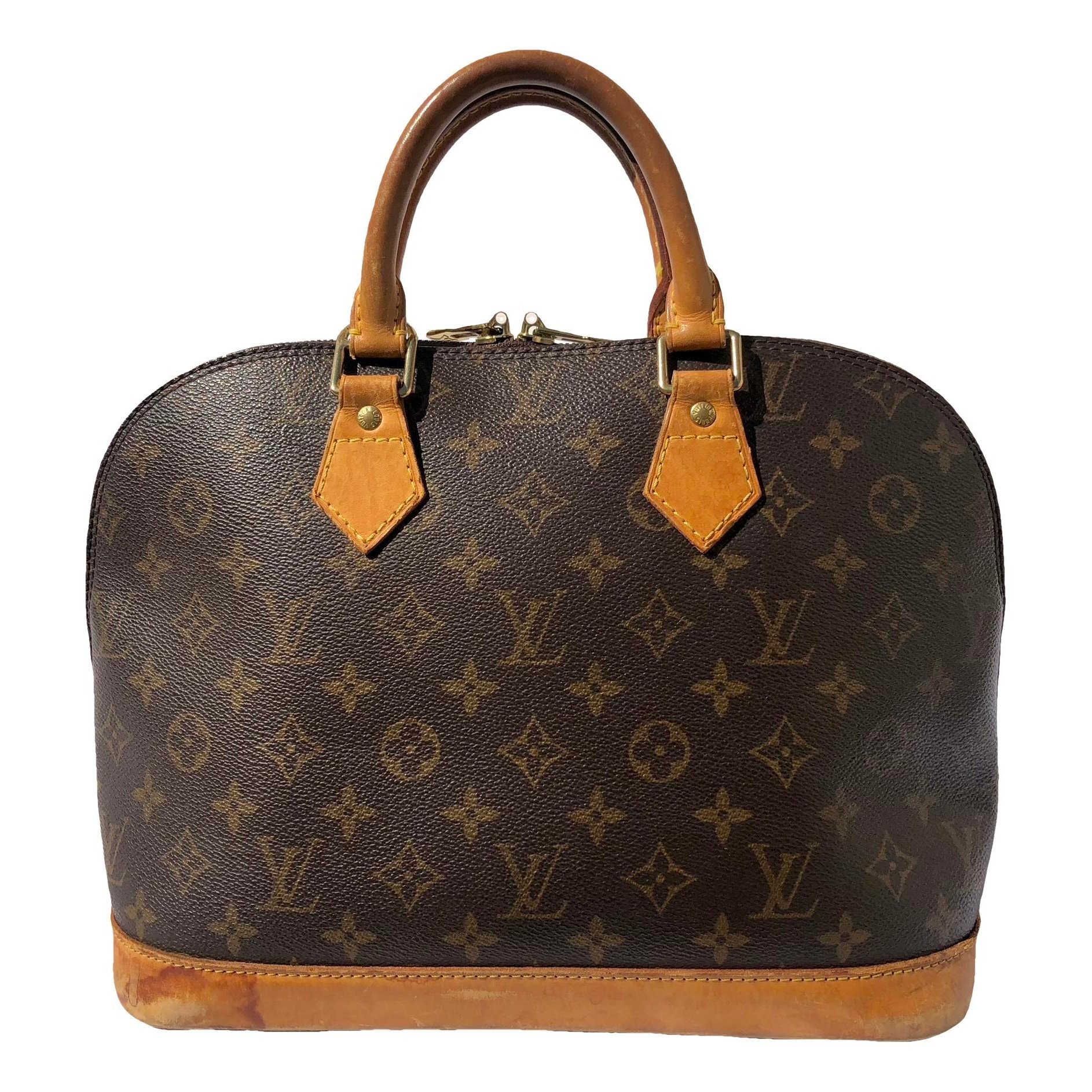 Alma leather handbag