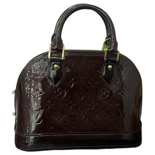 Alma patent leather handbag
