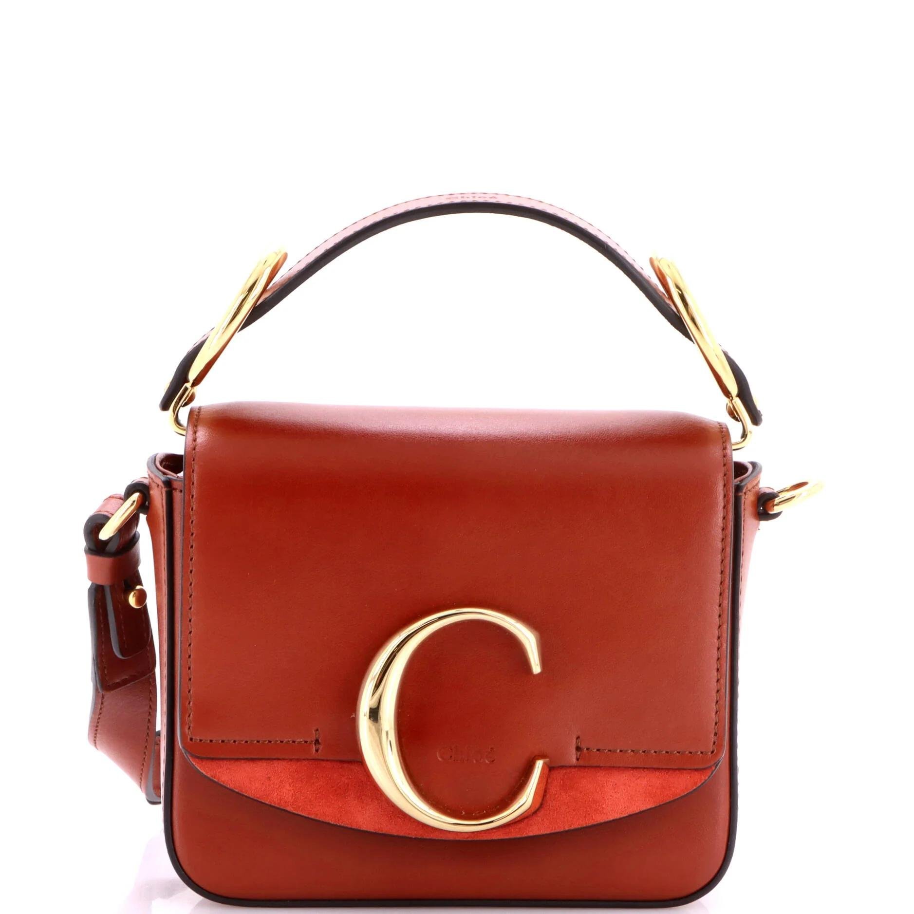 Leather crossbody bag