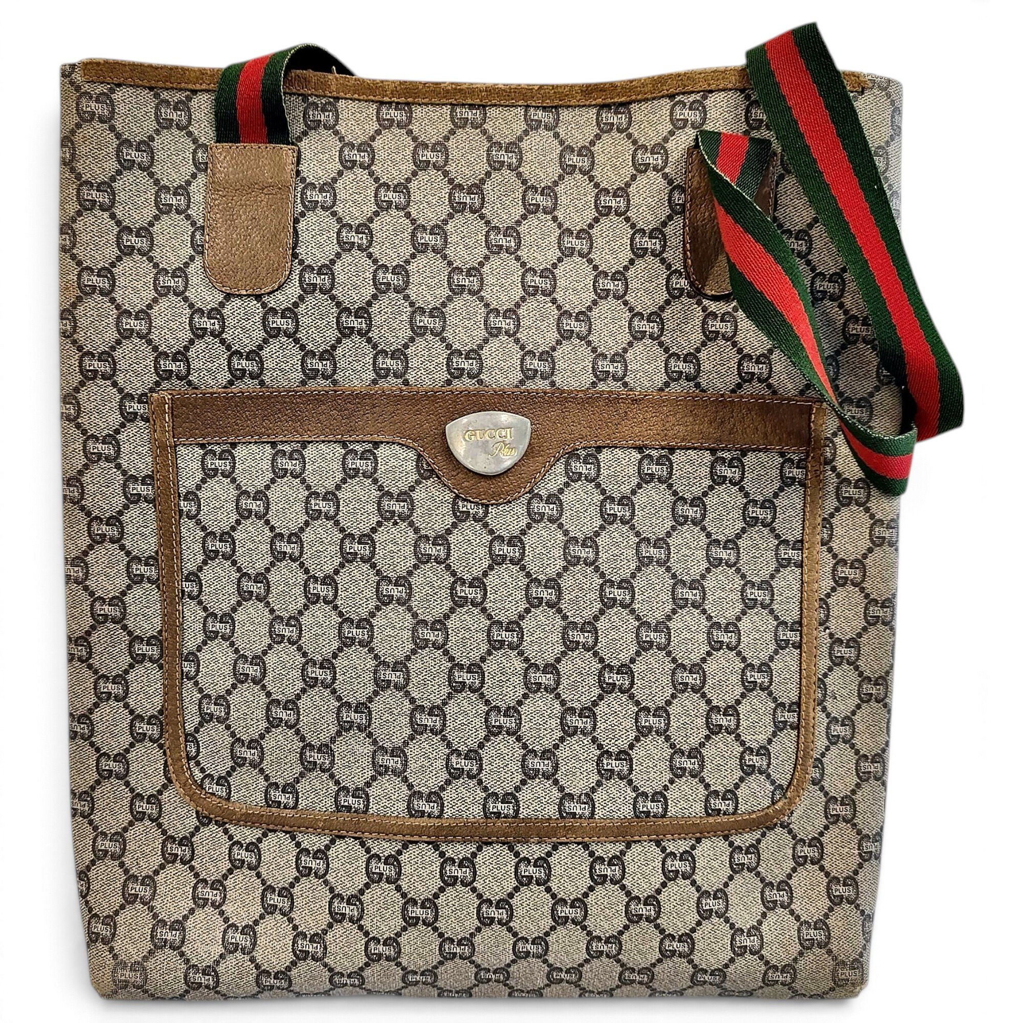 Leather tote