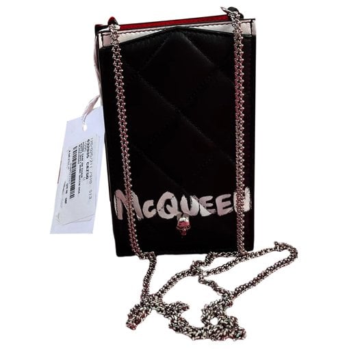 Alexander McQueen Skull leather crossbody bag