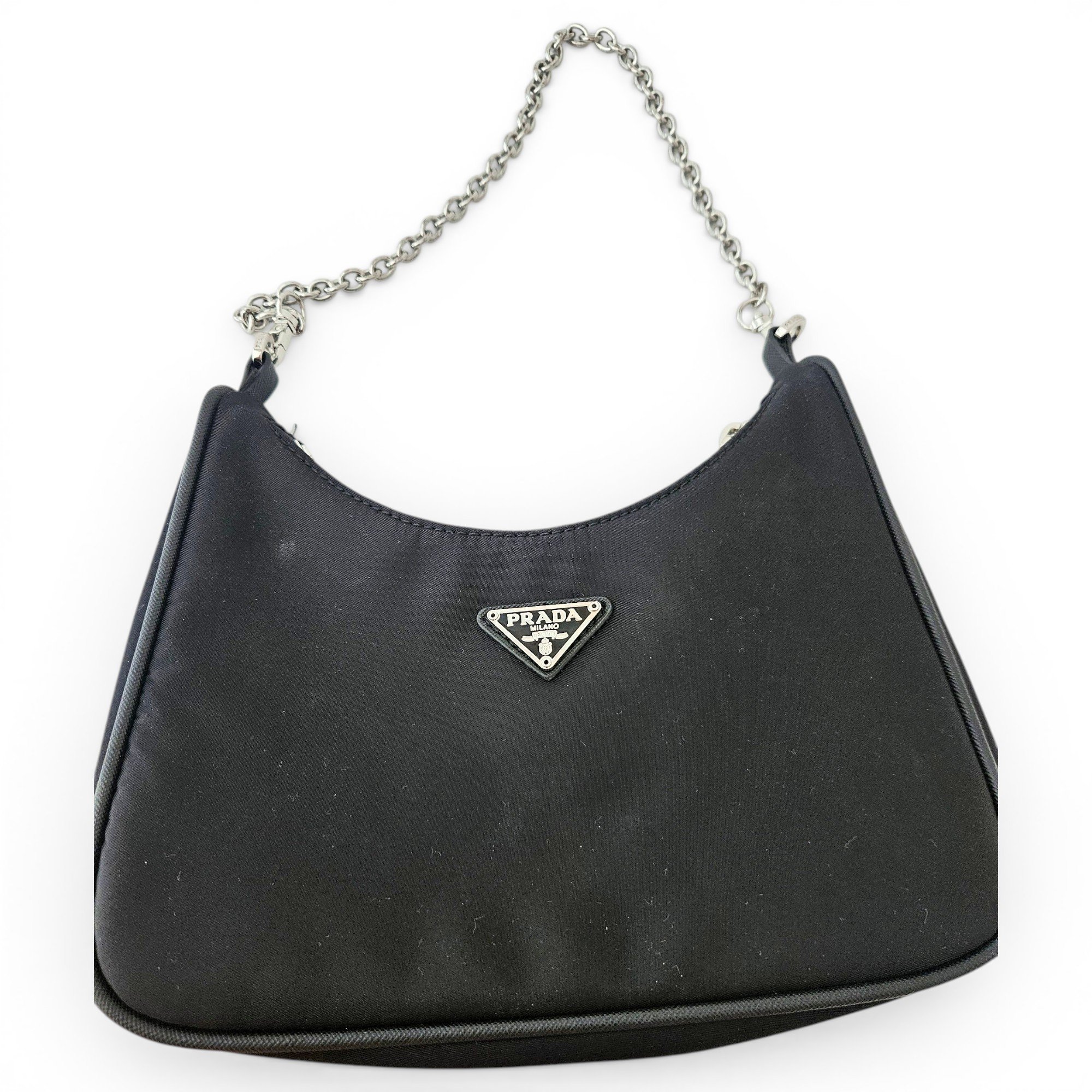 Re-edition cloth handbag