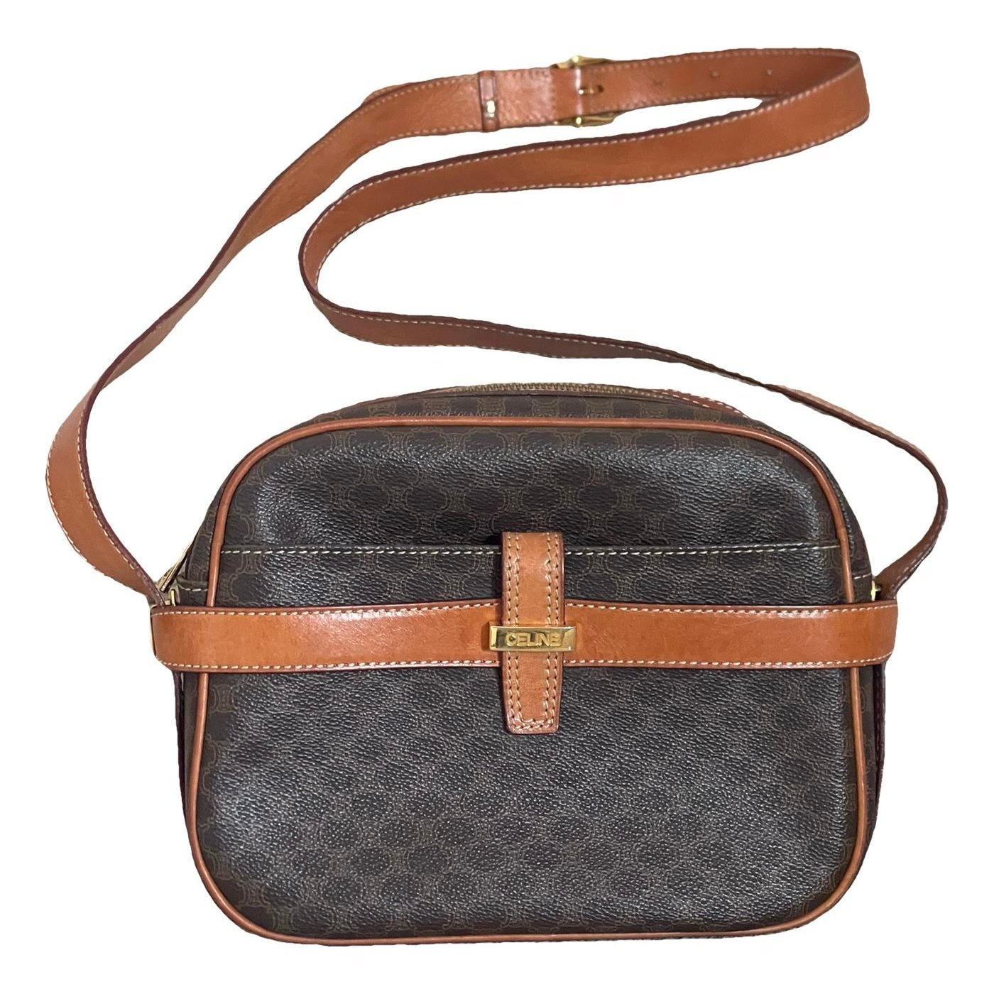 Leather crossbody bag