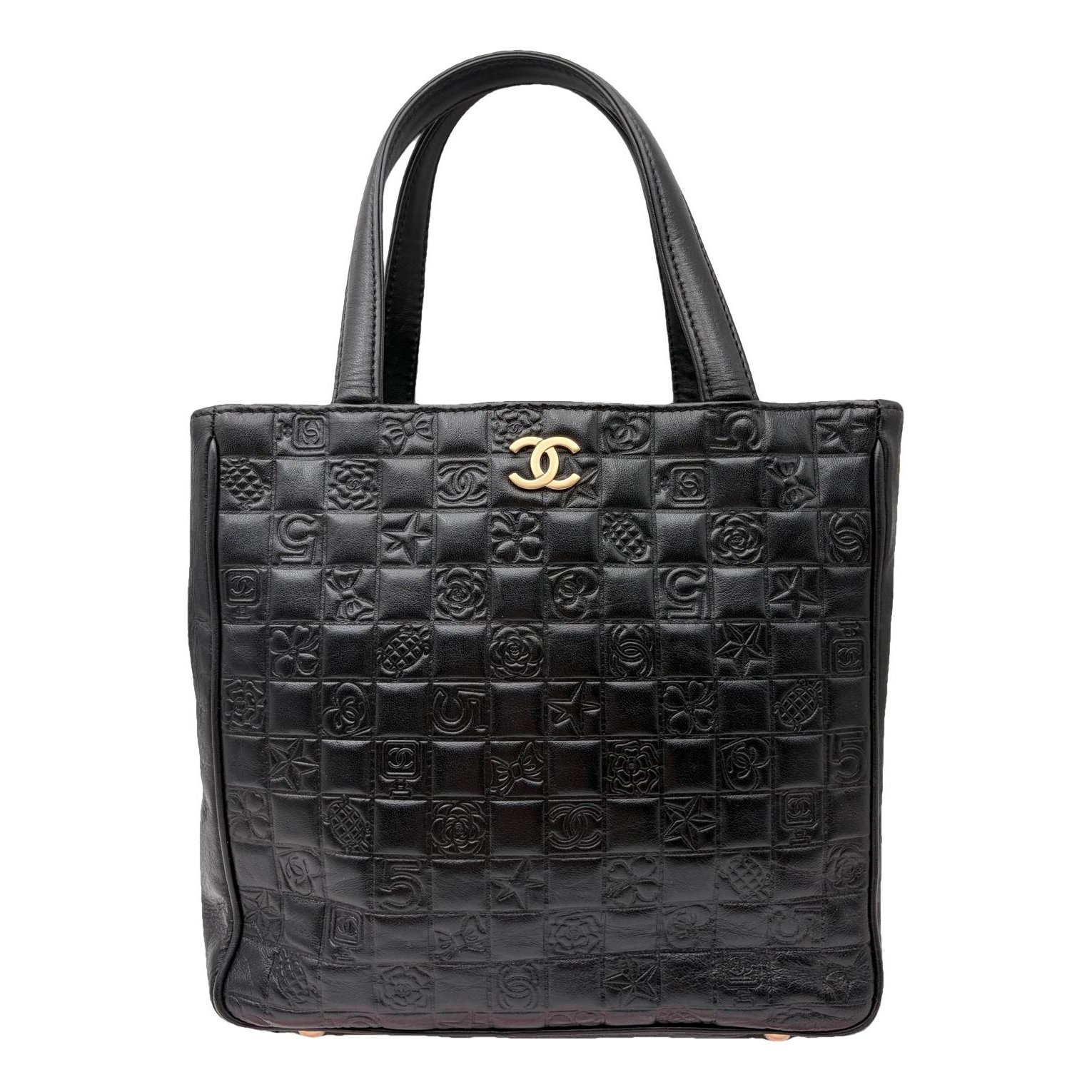 Leather tote