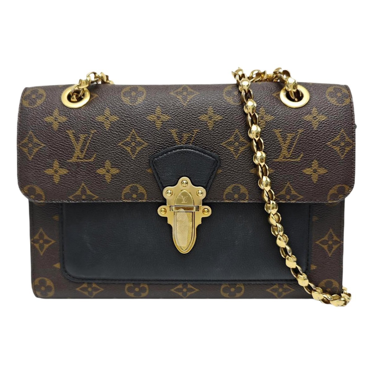 Victoire leather crossbody bag